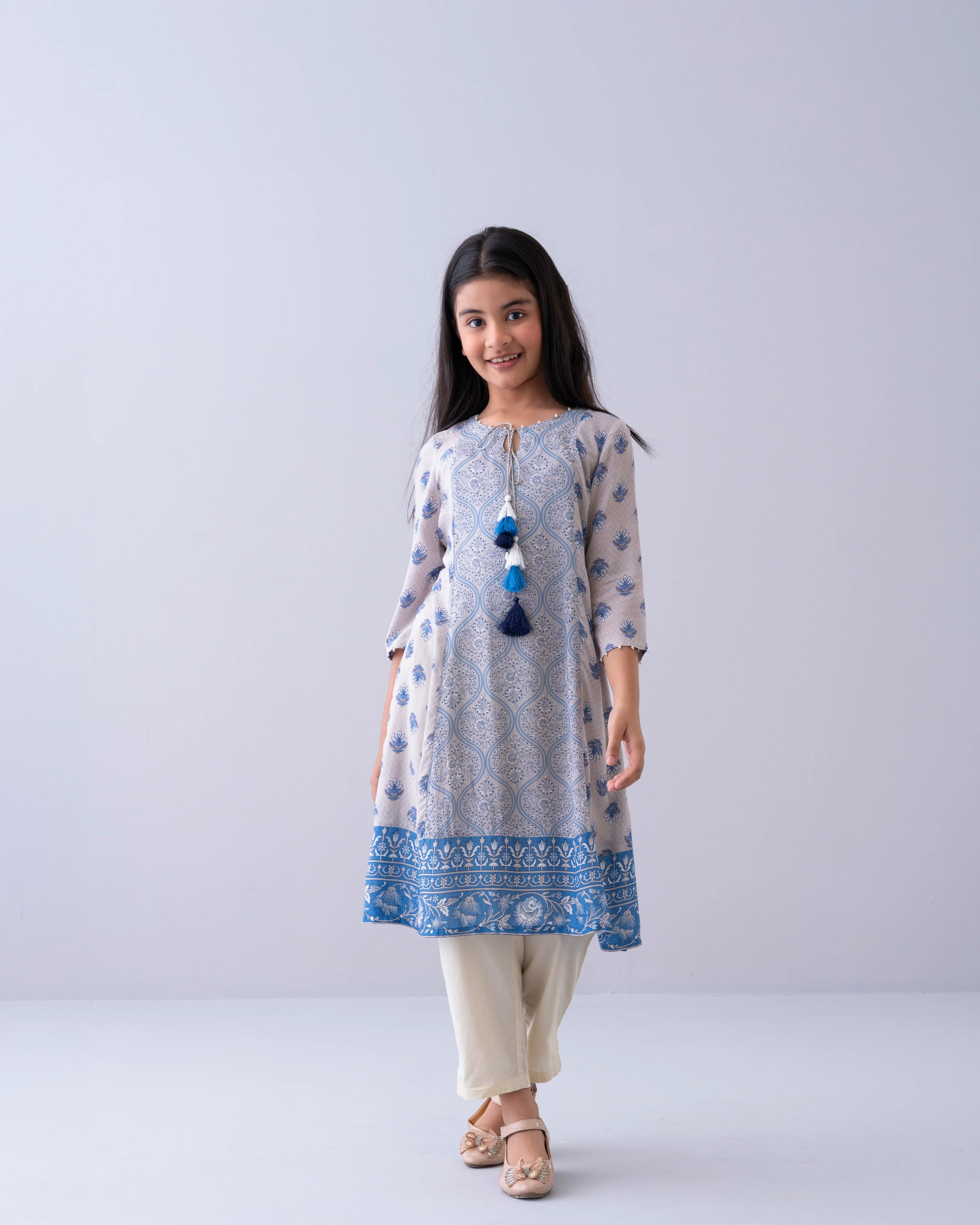 Junior Girls' Ethnic Top (10-14 Years)