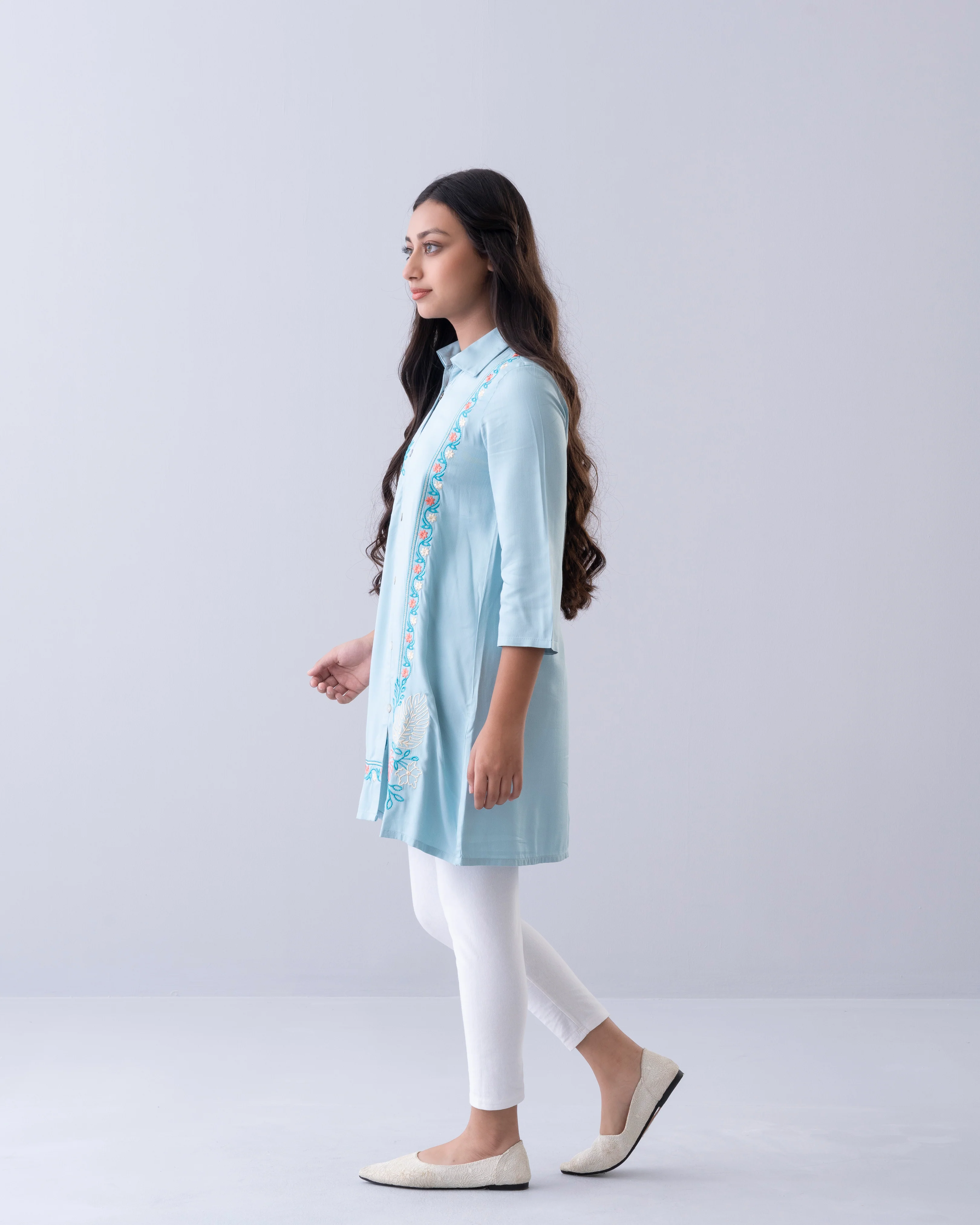 Junior Girls' Ethnic Top (10-14 Years) - Image 3
