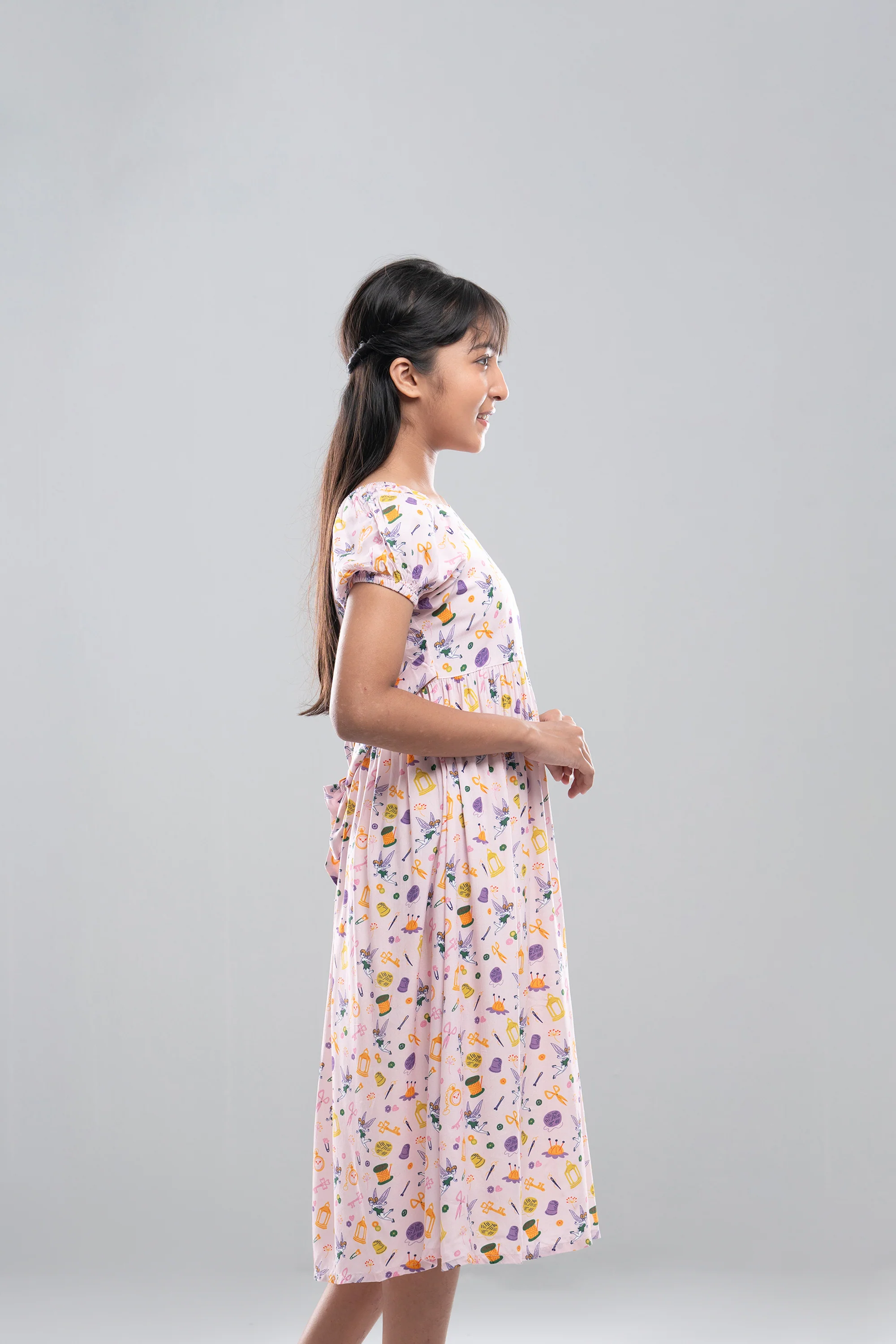Junior Girls Long Dress (10-14 Years) - Disney - Image 3