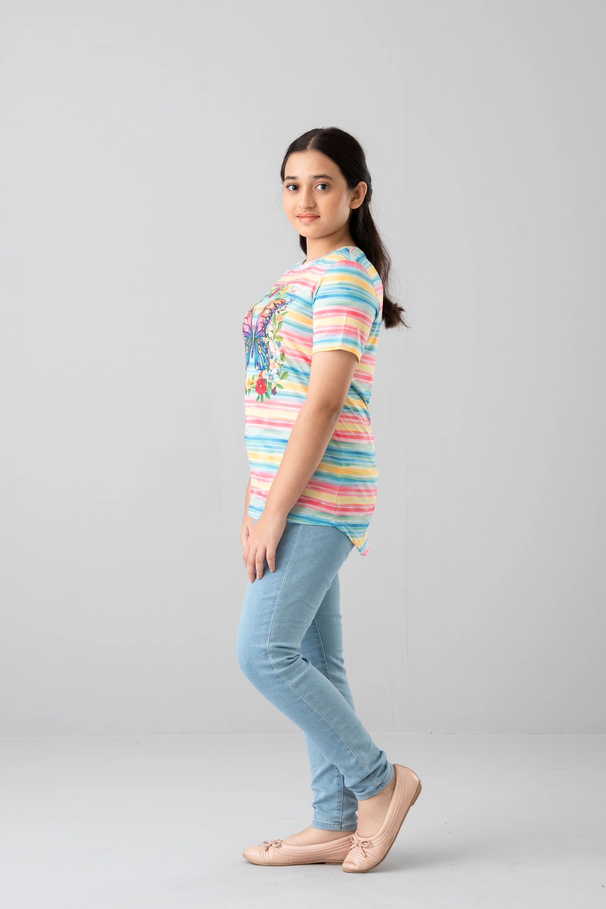 Junior Girls Knit Fashion Tops (10-14 Years) - Image 3