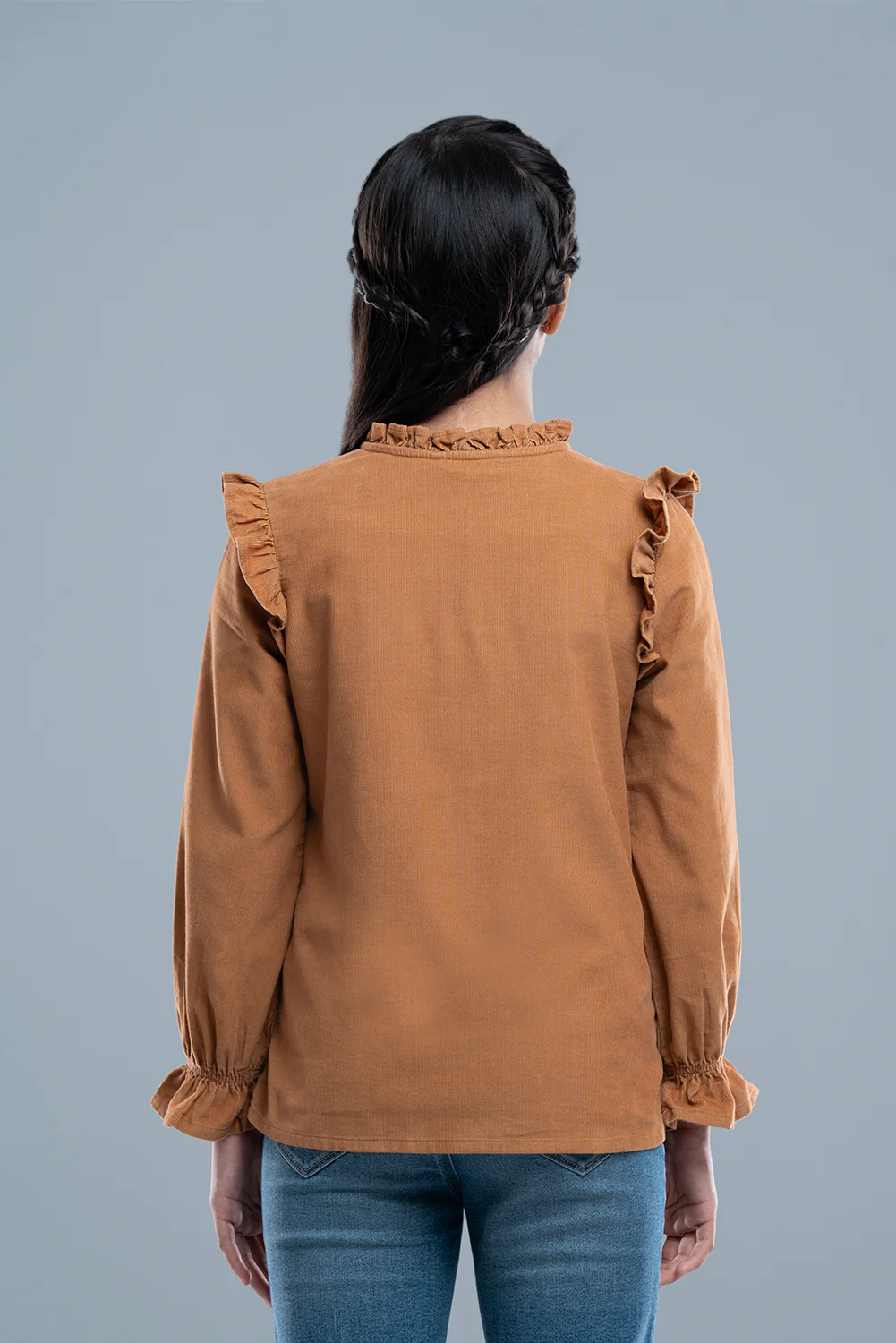 Junior Girls' Western Fashion Top (10-14 Years) - Image 4