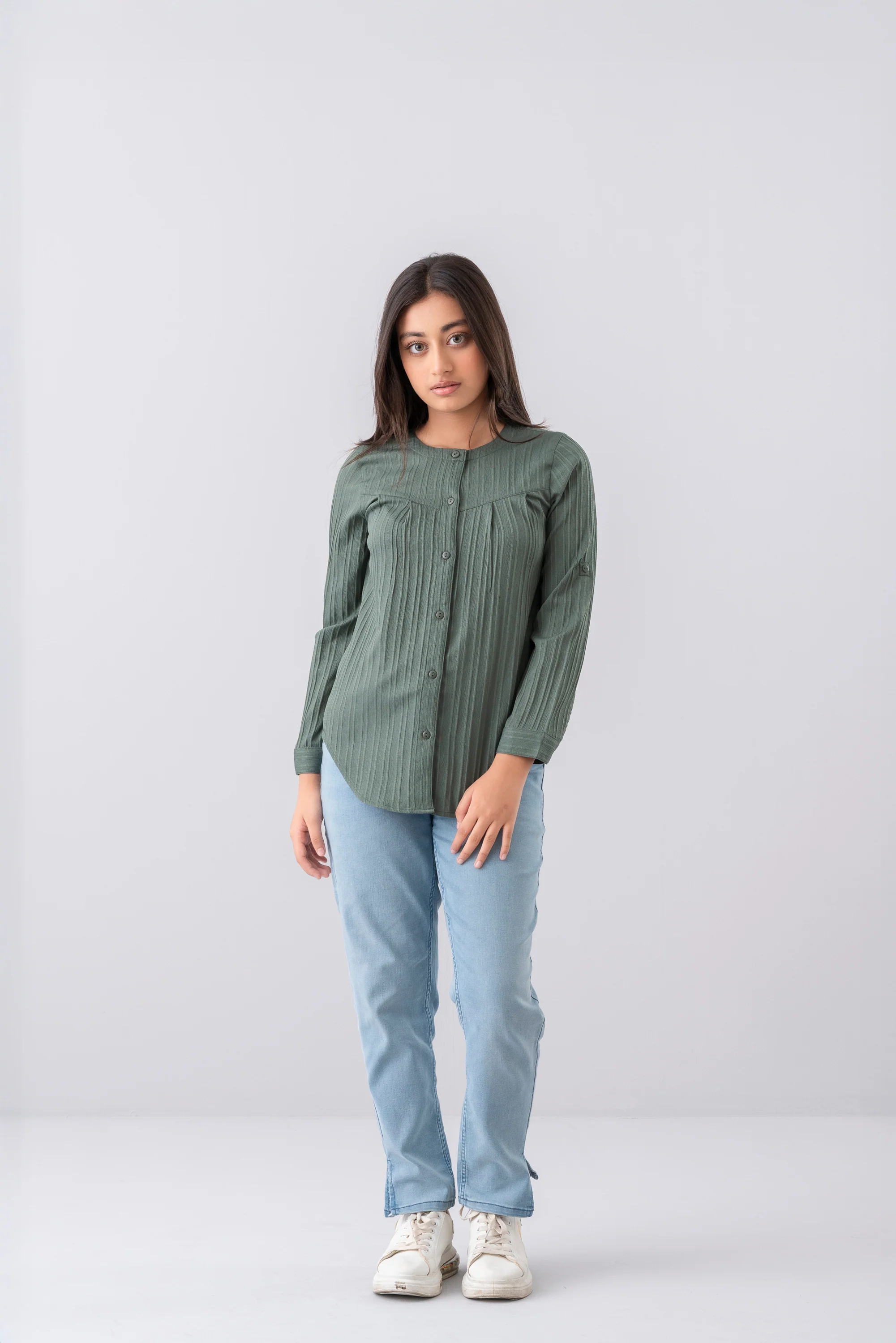 Junior Girls' Western Fashion Top (10-14 Years)