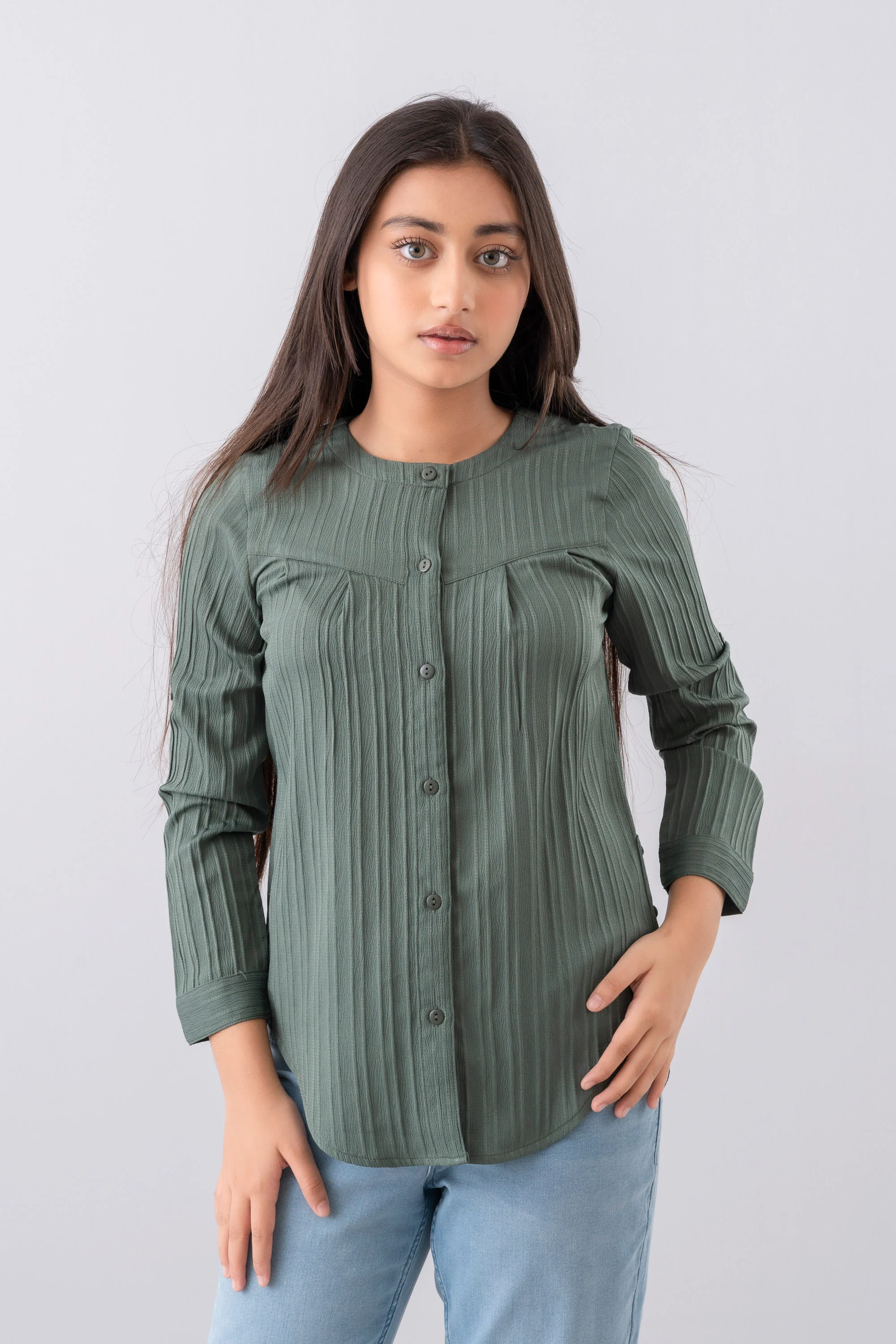 Junior Girls' Western Fashion Top (10-14 Years) - Image 3