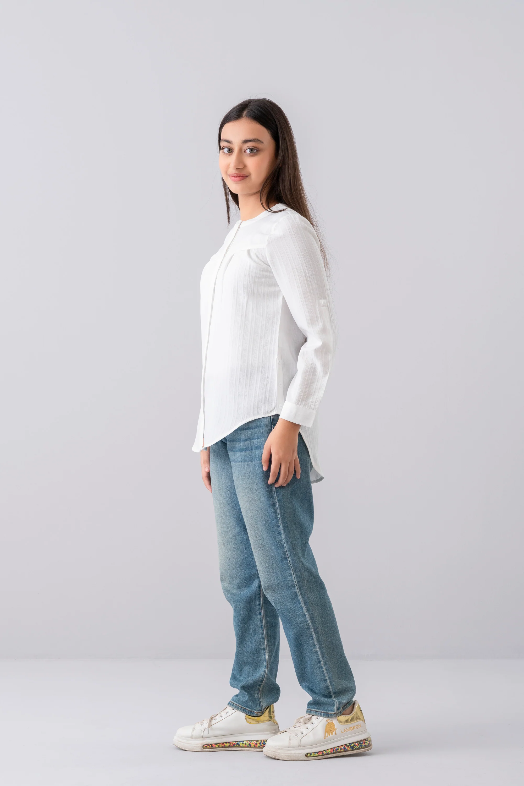 Junior Girls' Western Fashion Top (10-14 Years) - Image 8