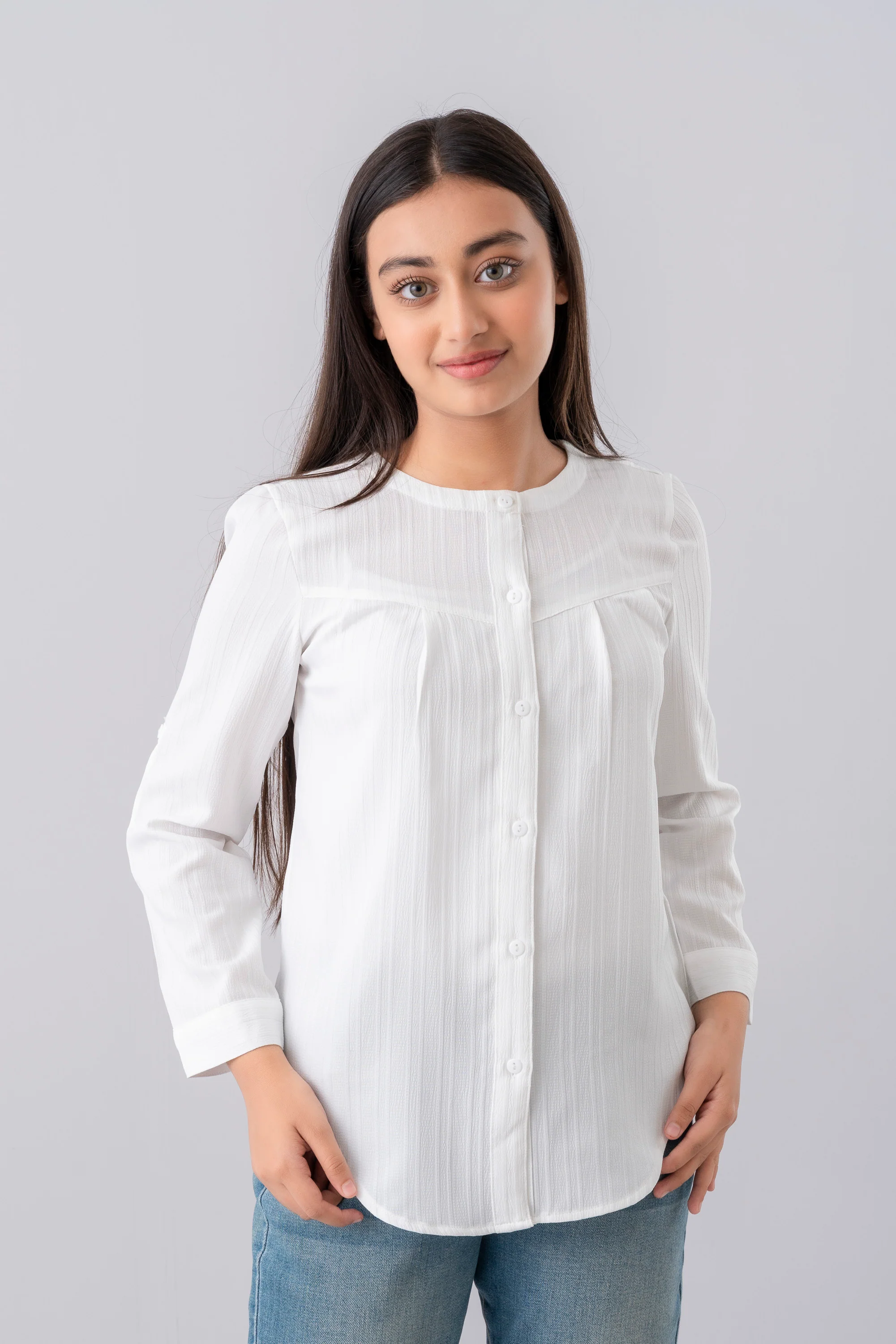 Junior Girls' Western Fashion Top (10-14 Years) - Image 9