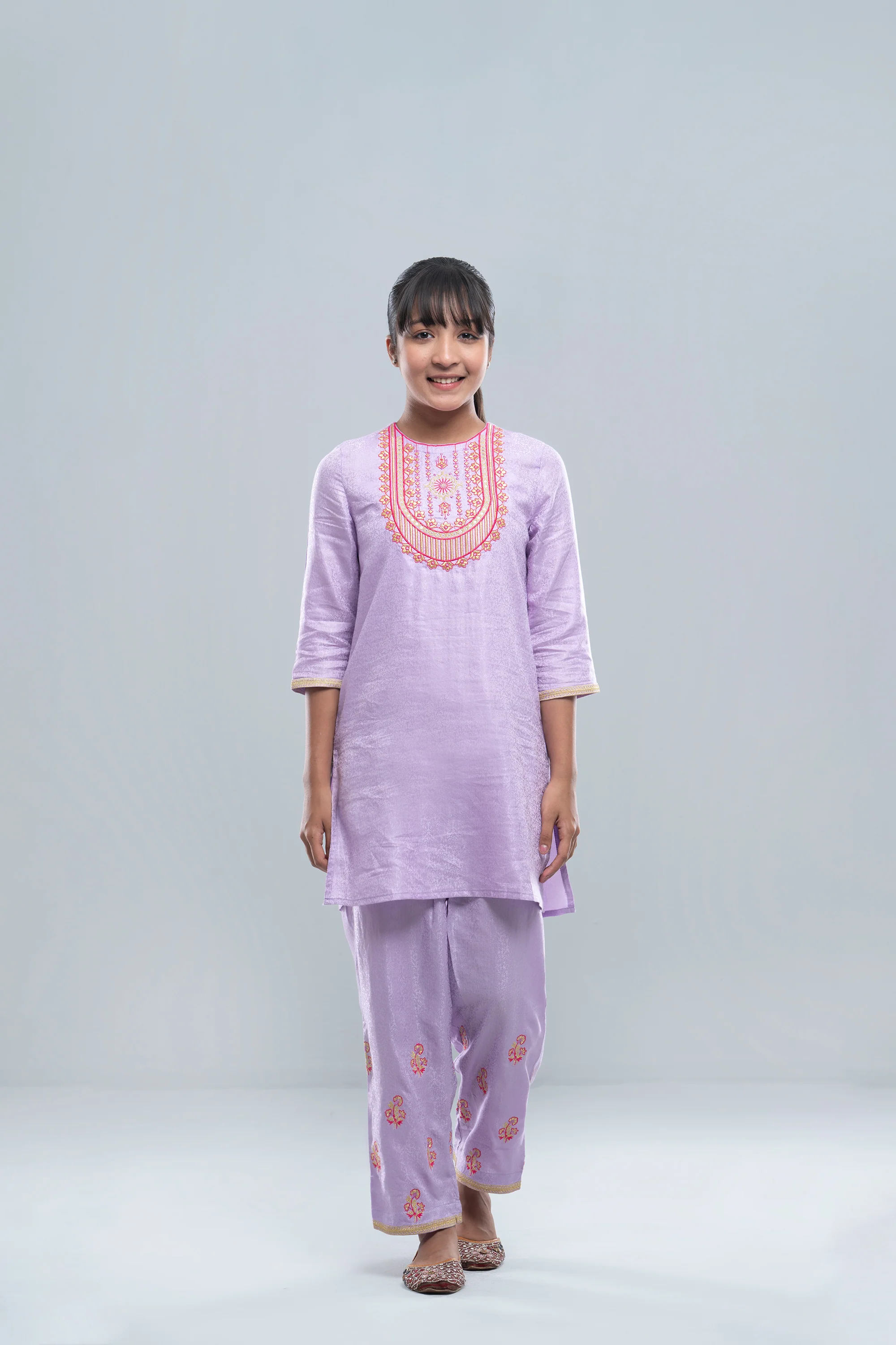 Princess Ethnic Partywear Set (10-14 Years)