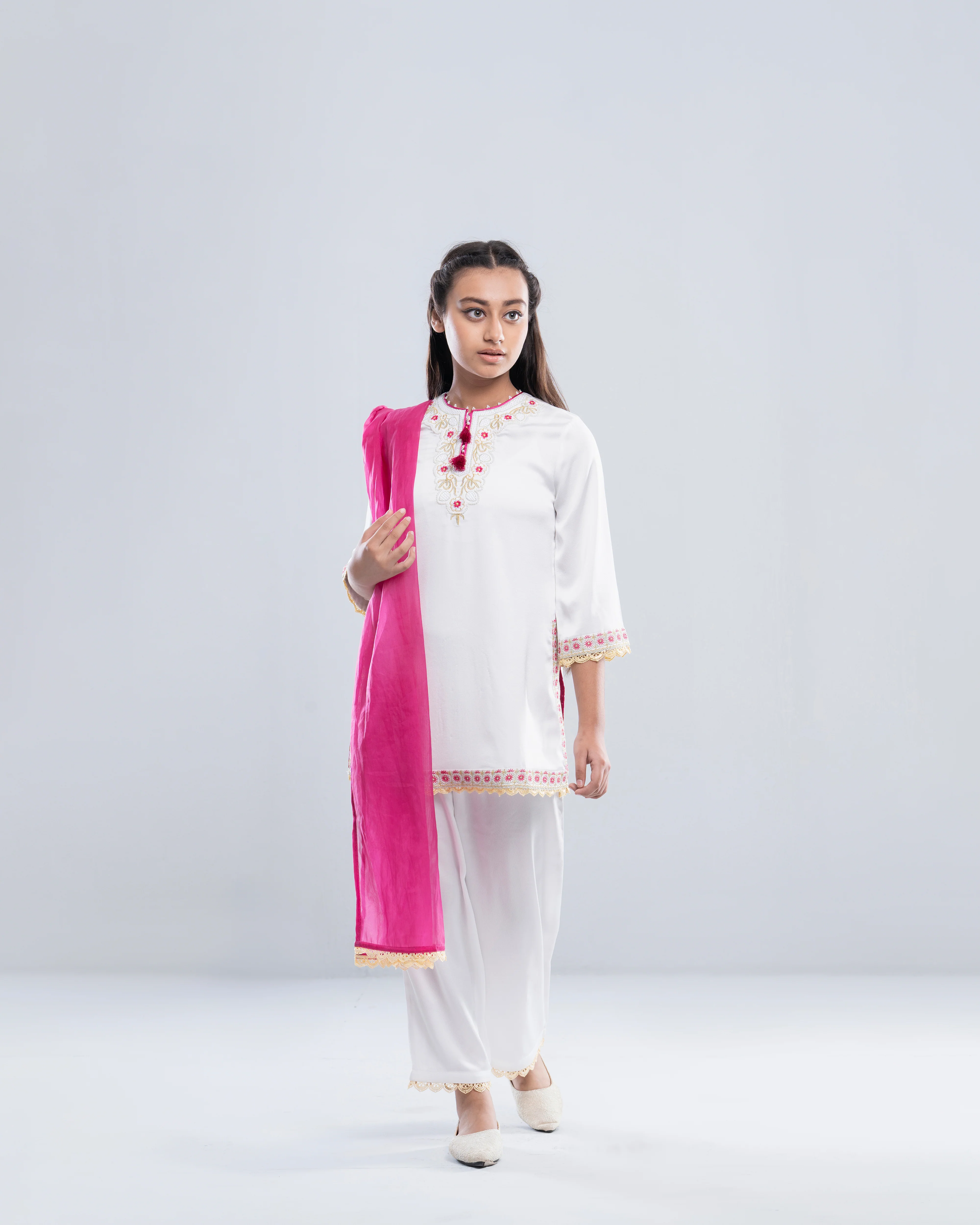 Princess Ethnic Partywear Set (10-14 Years) - Image 2