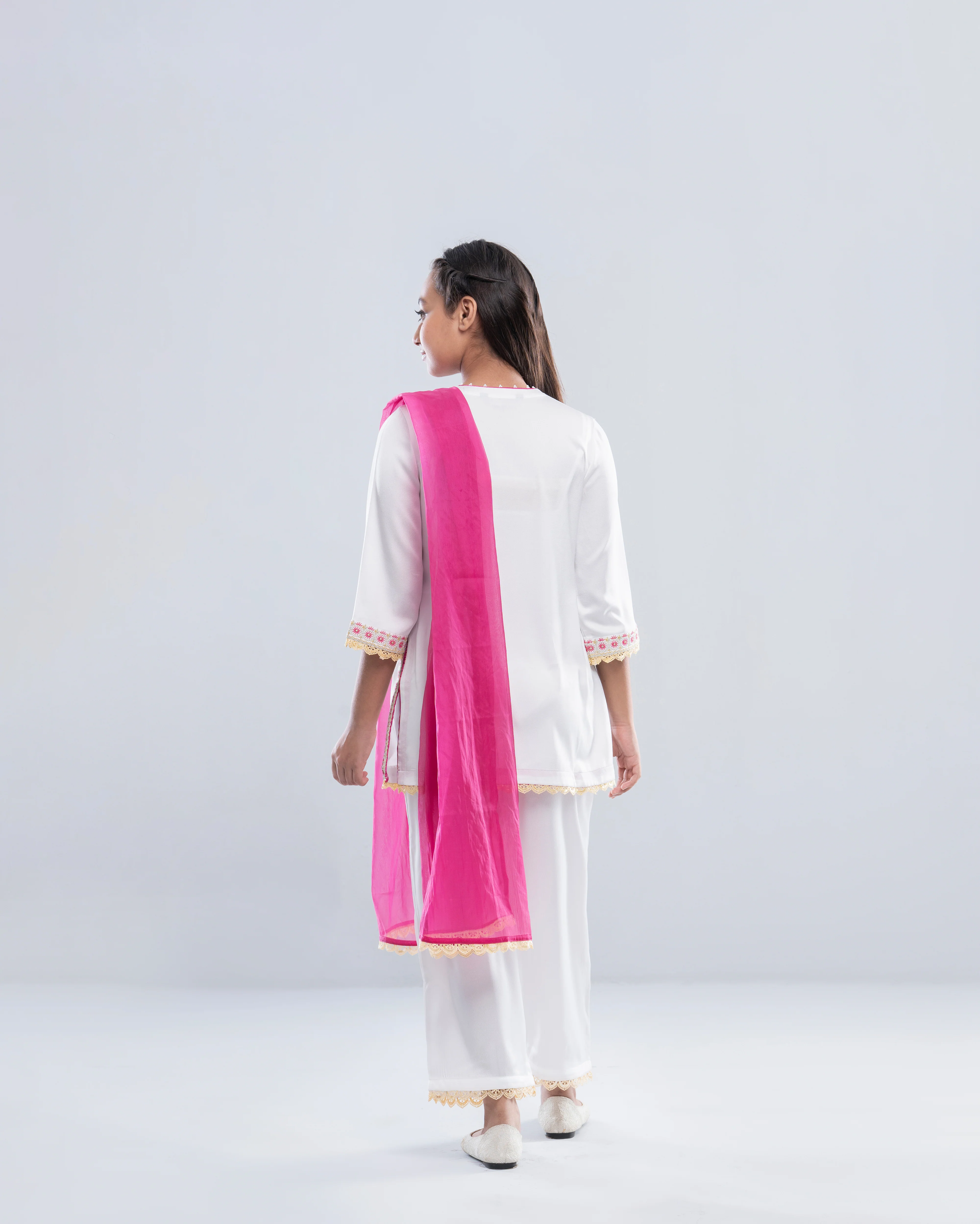Princess Ethnic Partywear Set (10-14 Years) - Image 4