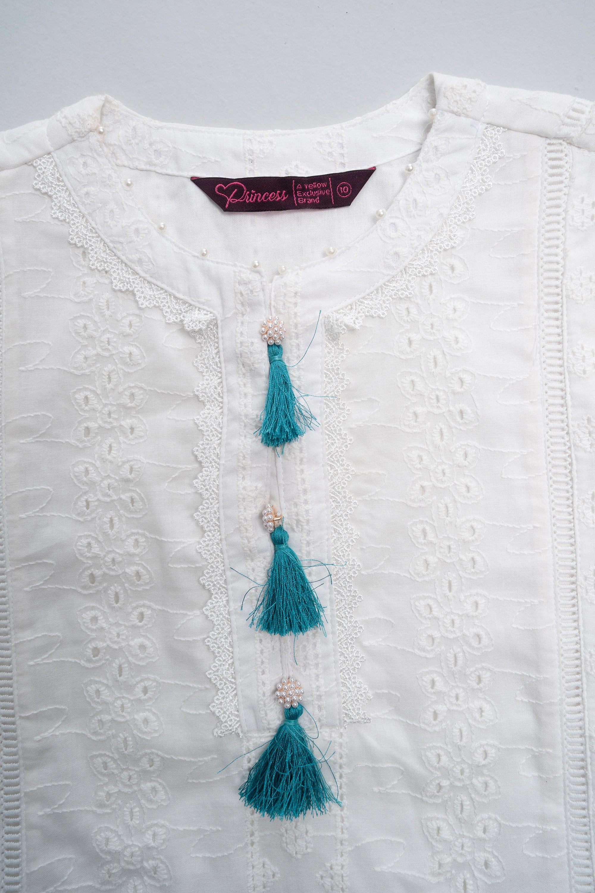 Princess Ethnic Partywear Set (10-14 Years) - Image 5