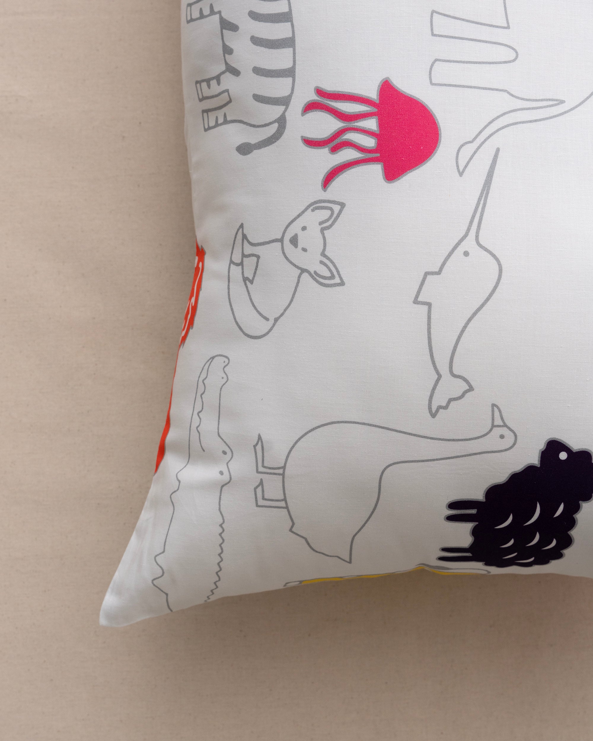 Kids Bed Sheet - King Size - Fun Animal - Image 8