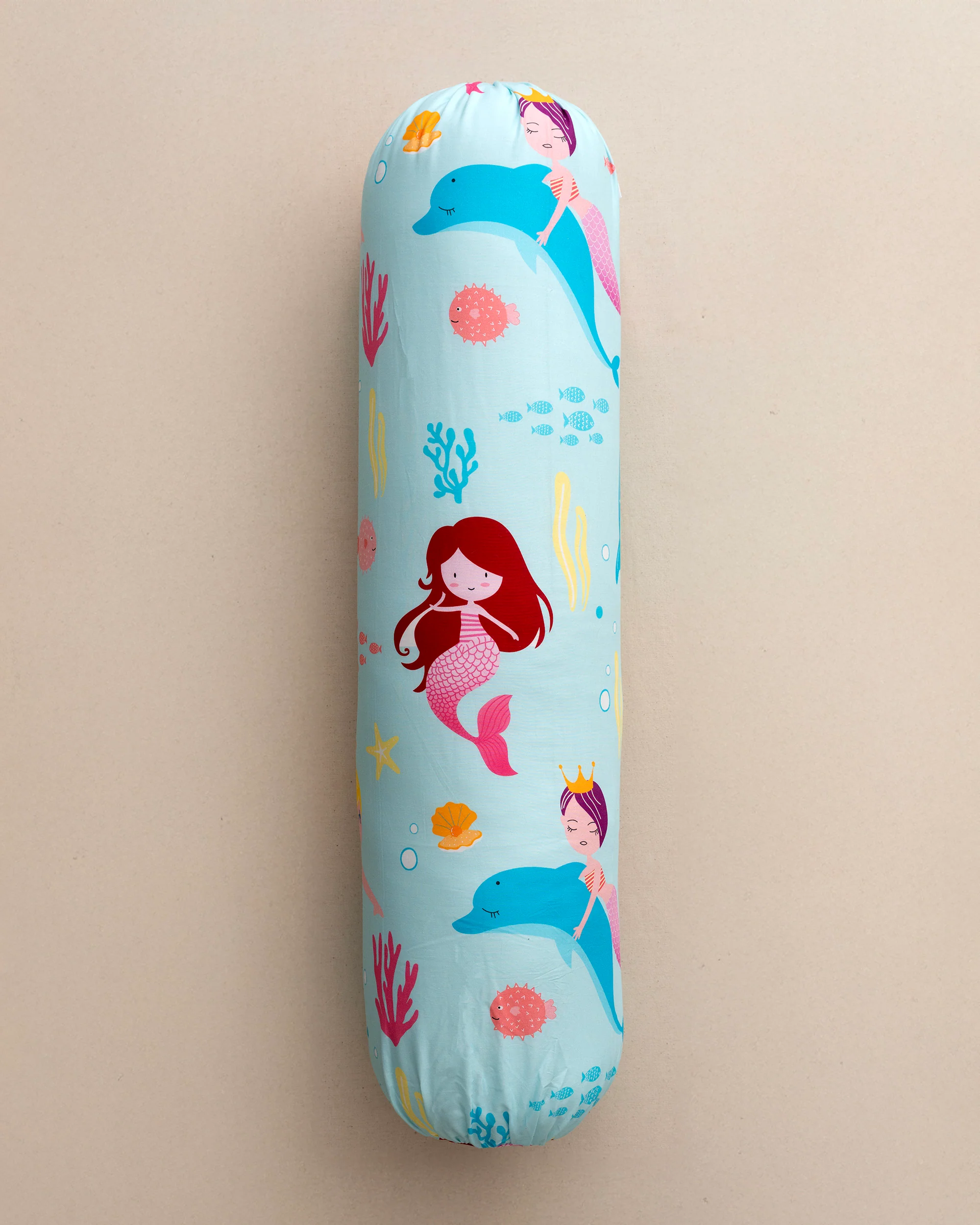 Kids Bolster Cover - Baby Blue - Image 3