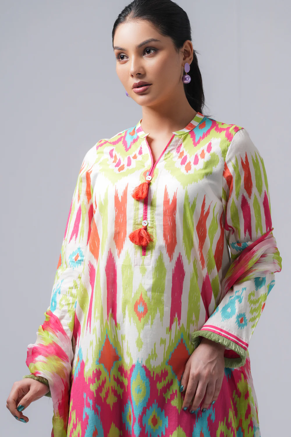 Digital Printed Two Piece Lawn Suit - Image 10