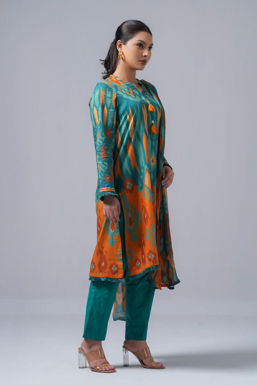 Digital Printed Two Piece Lawn Suit - Image 3
