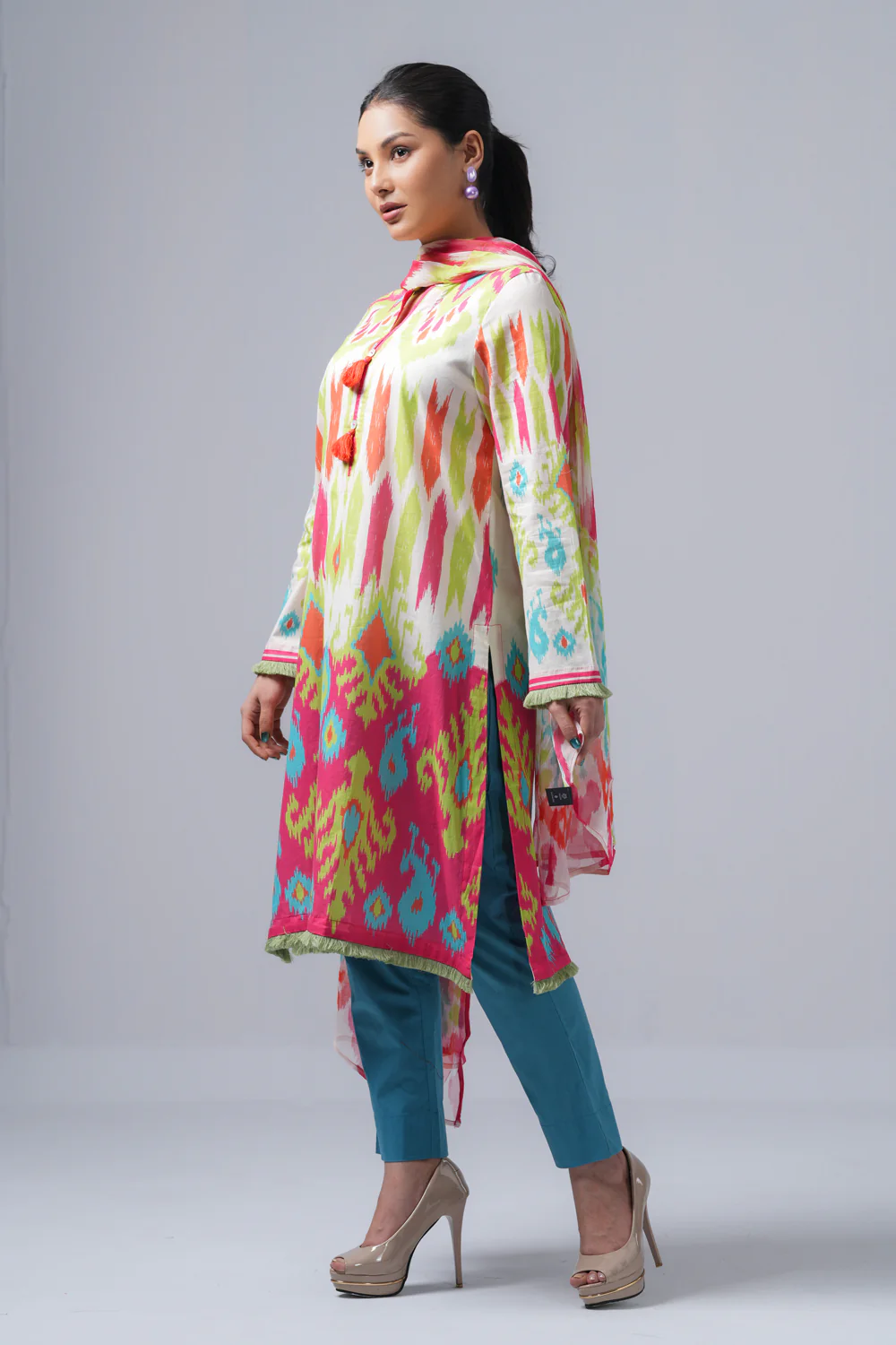 Digital Printed Two Piece Lawn Suit - Image 7