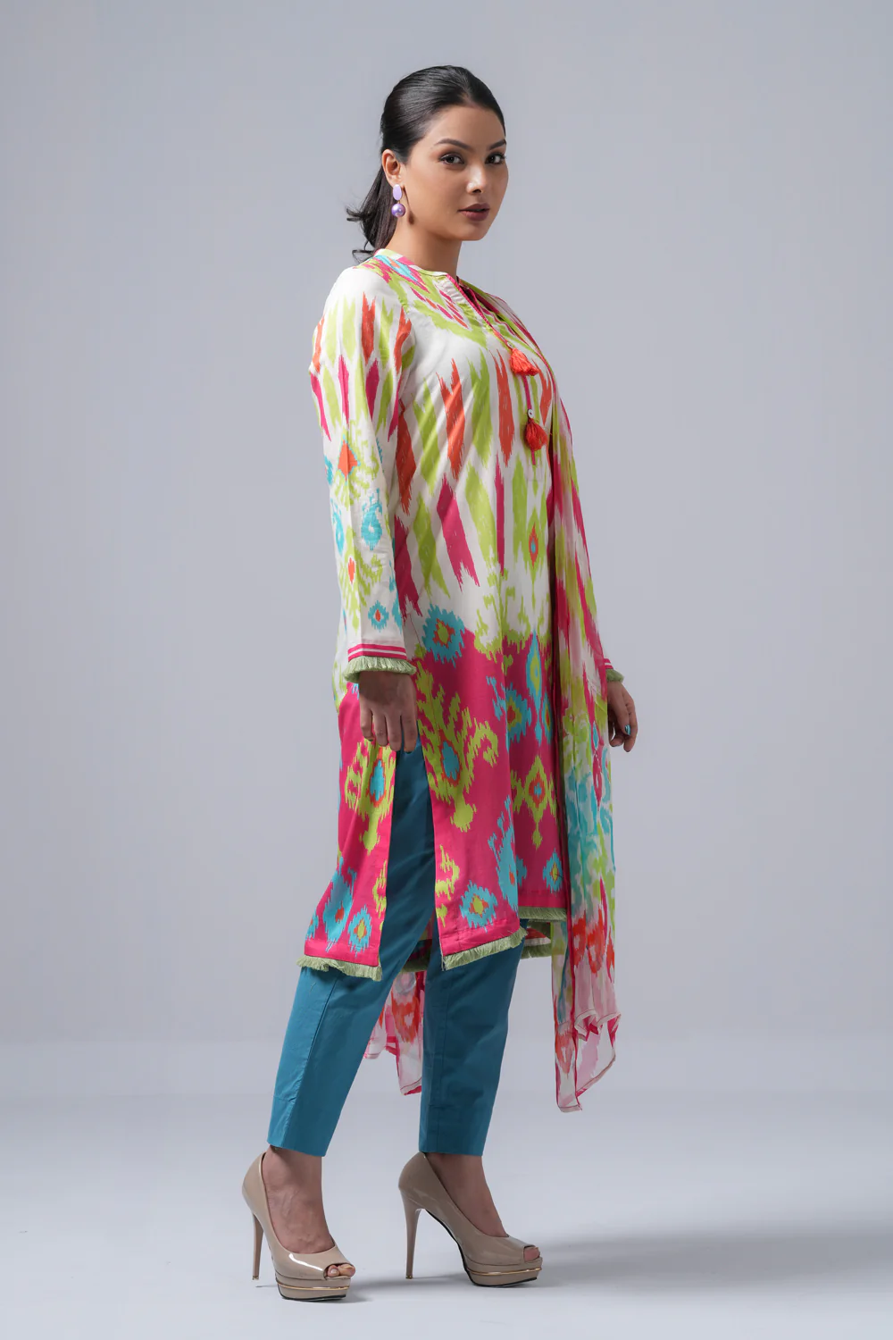 Digital Printed Two Piece Lawn Suit - Image 8