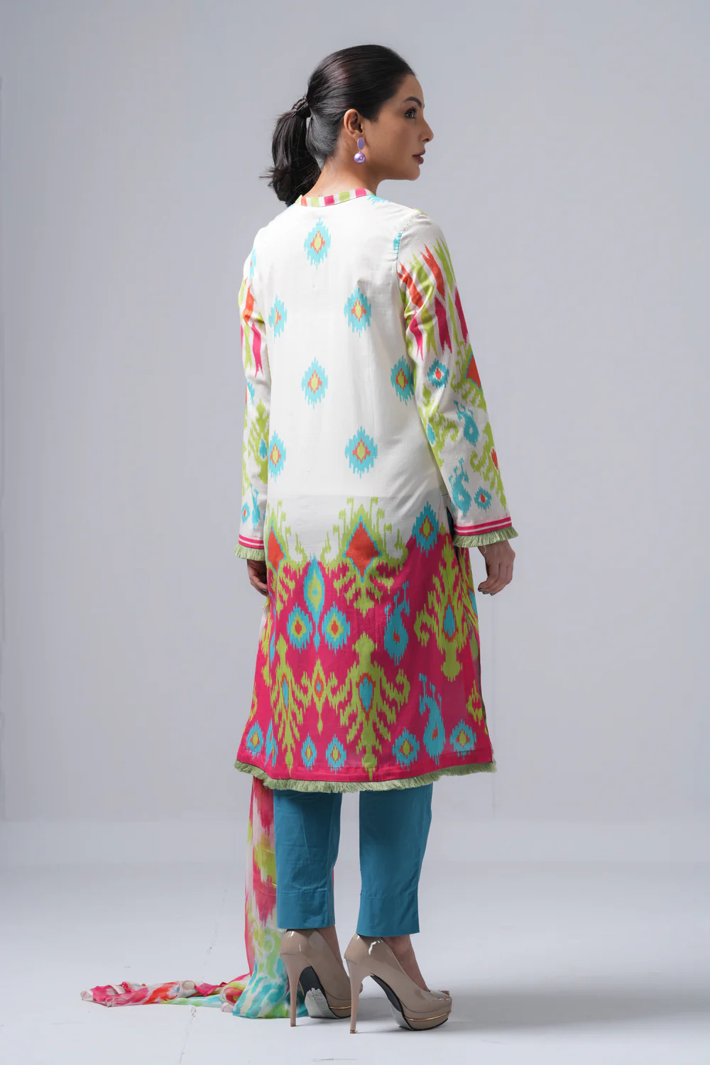 Digital Printed Two Piece Lawn Suit - Image 9