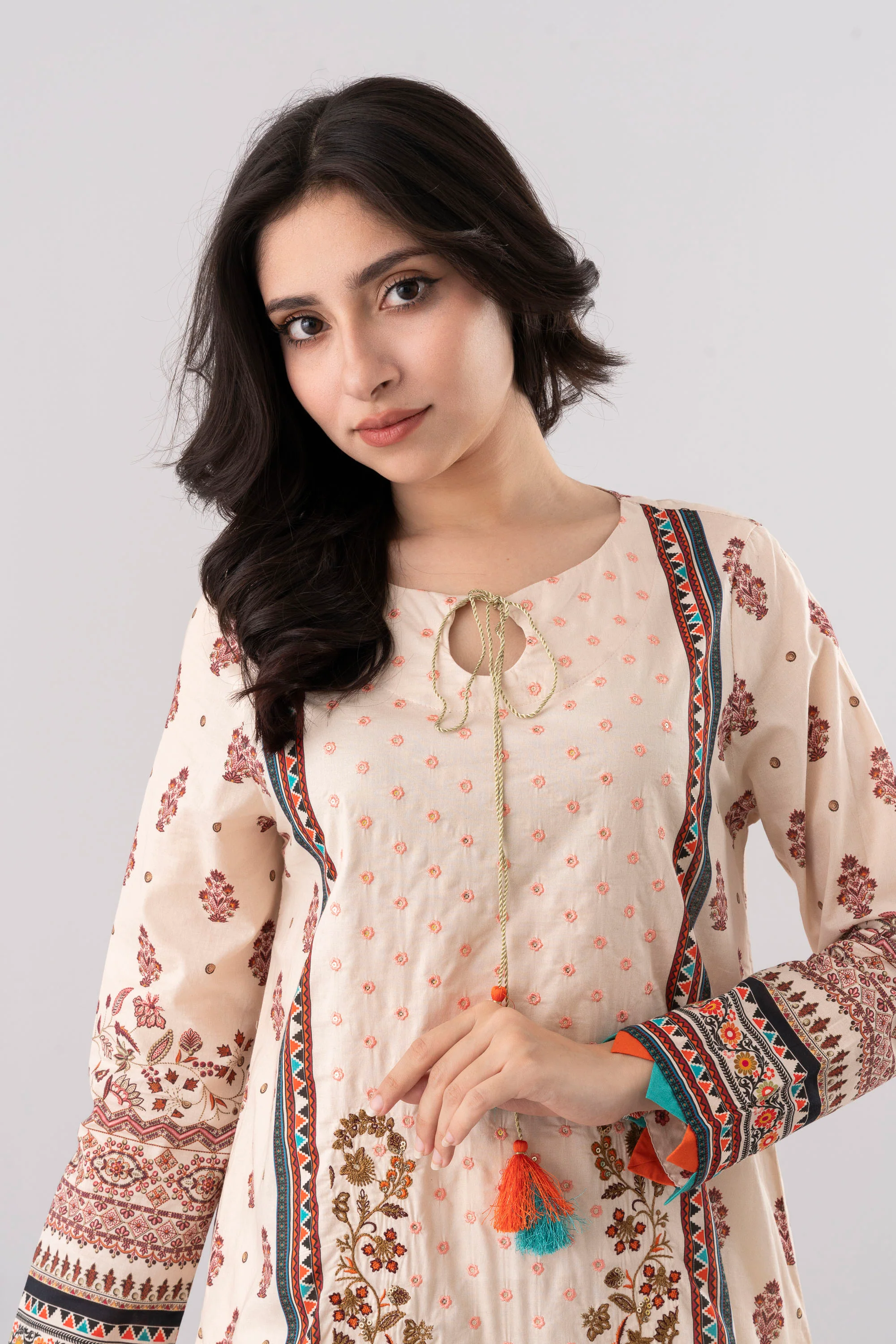 Smart Fit Printed Two-Piece Semi-Formal Lawn - Image 5
