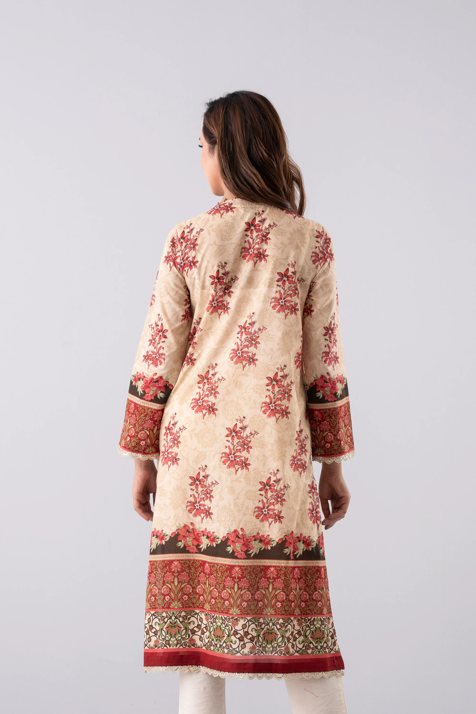 Smart Fit Printed Two-Piece Lawn - Image 4