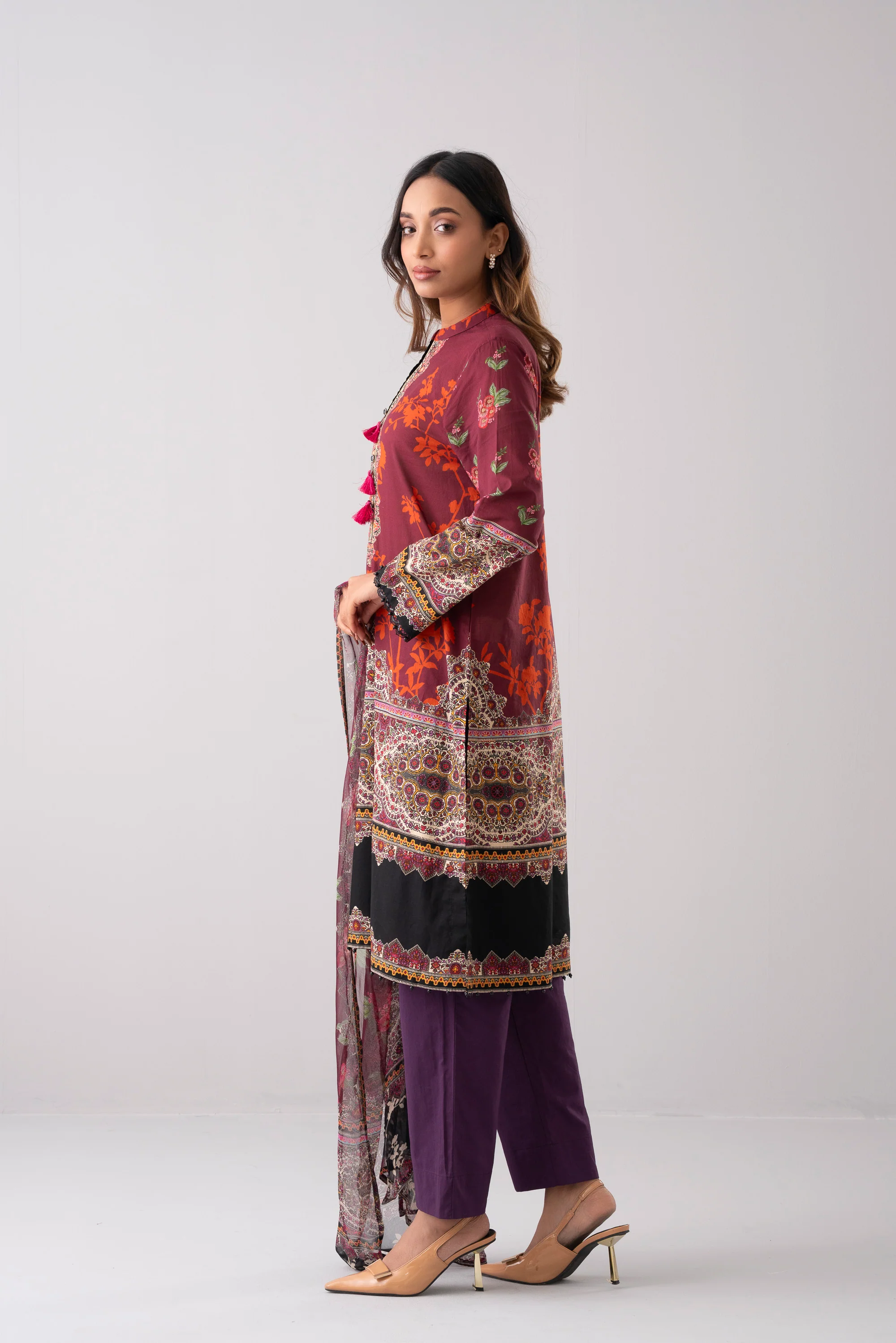 Smart Fit Digital Printed Two-Piece Lawn - Image 3