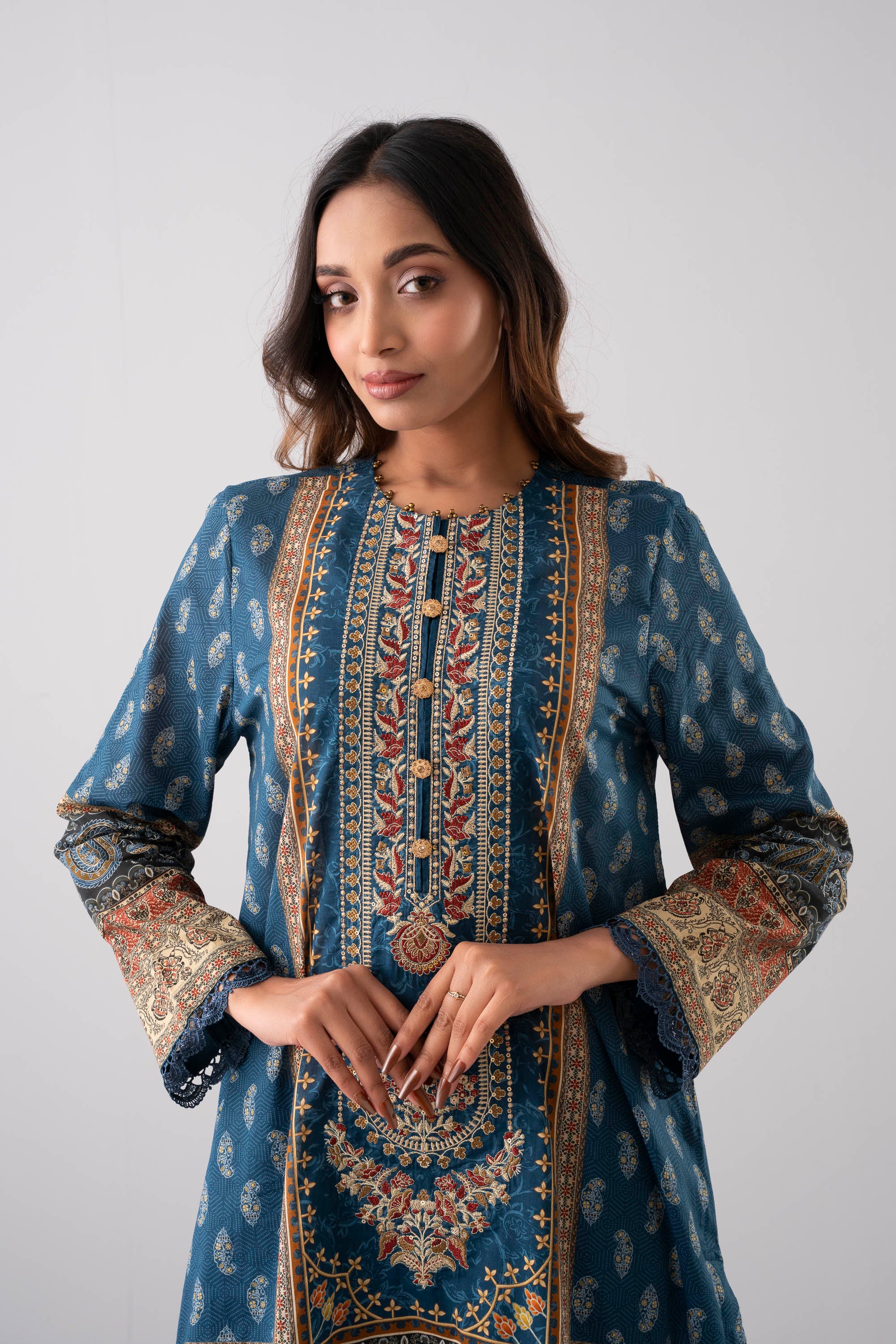 Smart Fit Embroidered Two-Piece Lawn - Image 5