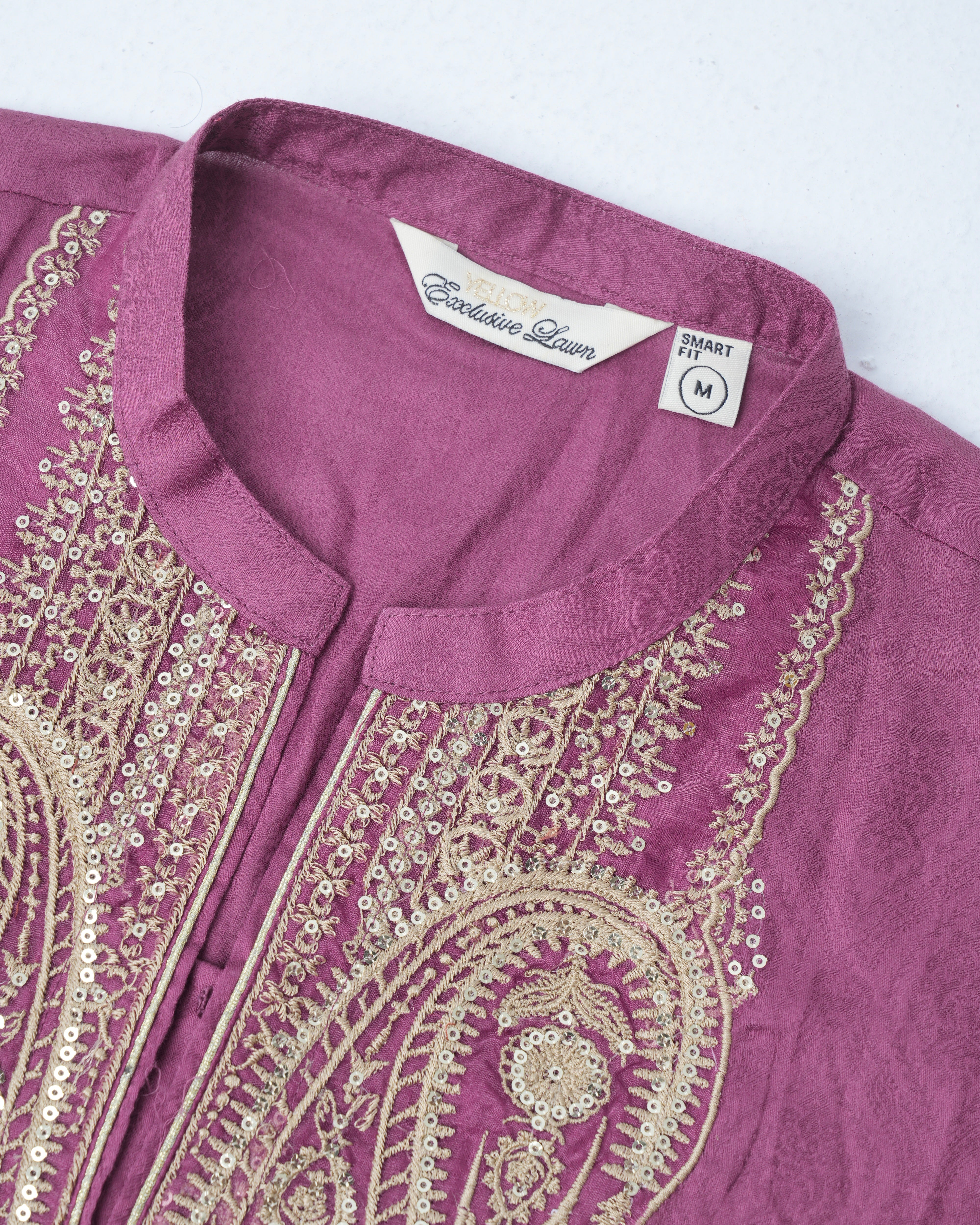 Smart Fit Printed Two-Piece Lawn with Silk Dupatta - Image 6