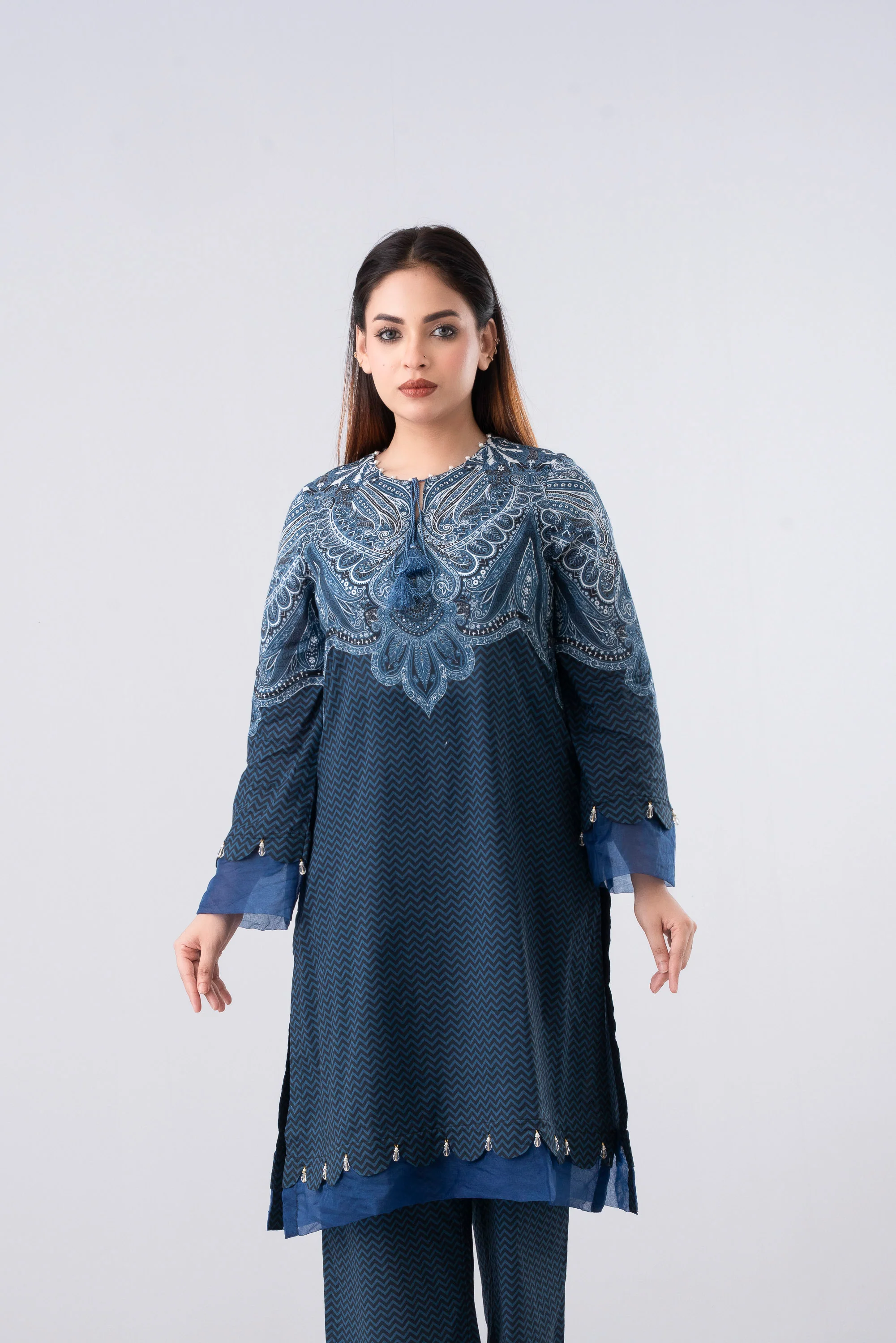 Smart Fit Printed Three-Piece Lawn - Image 8
