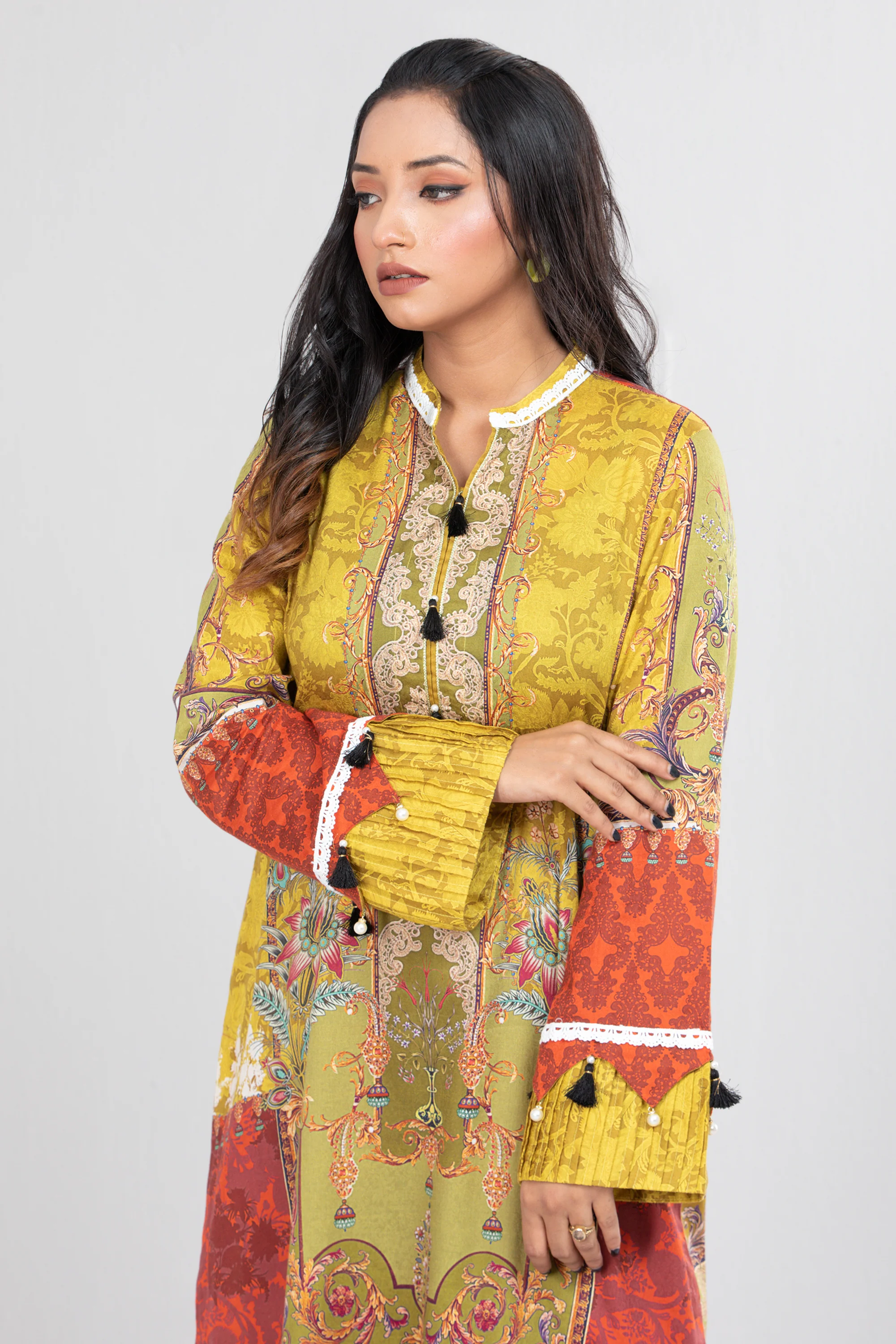 Smart Fit Printed Three Piece Lawn - Image 6