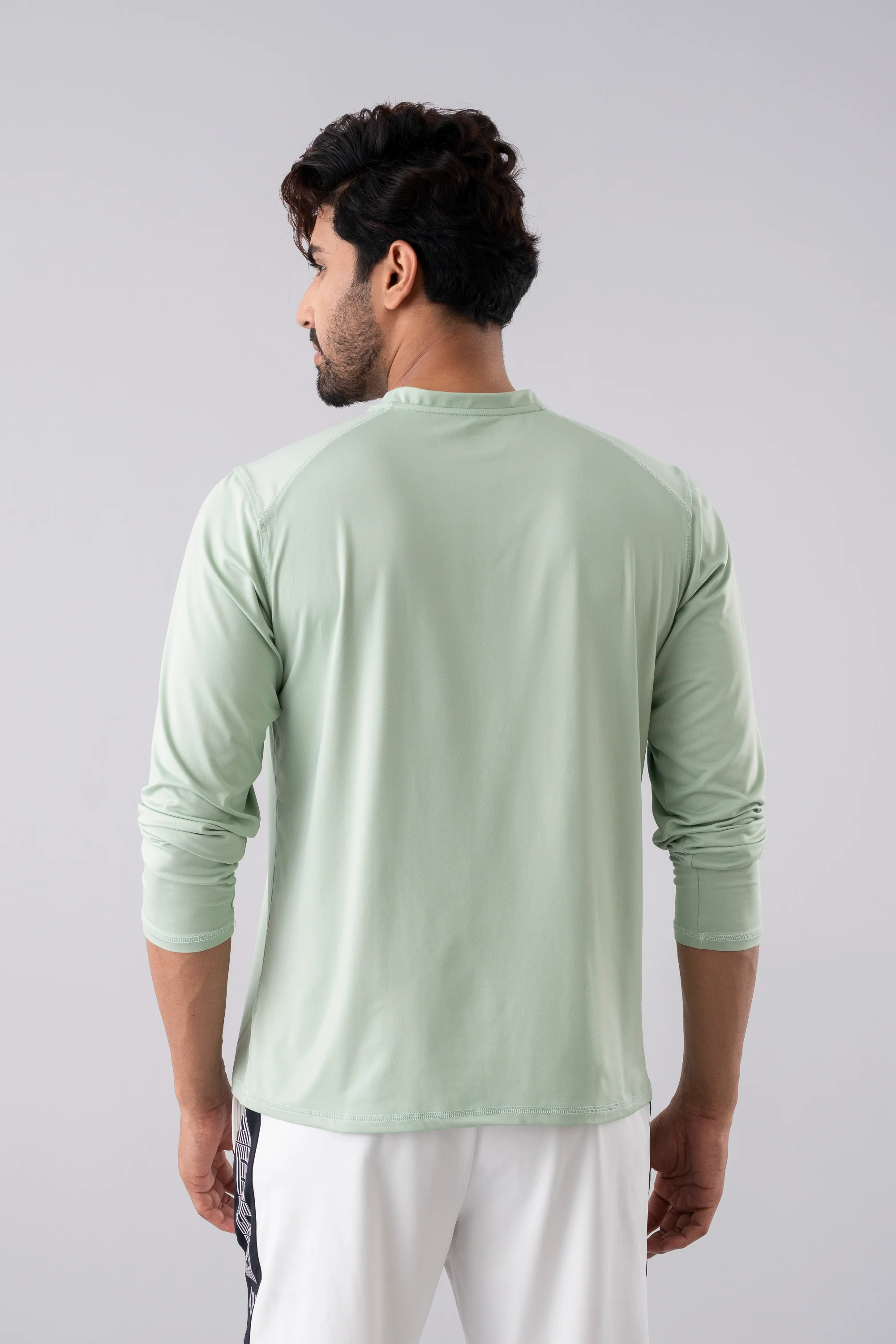 Regular Fit Henley T-Shirt - Athleisure - Image 4