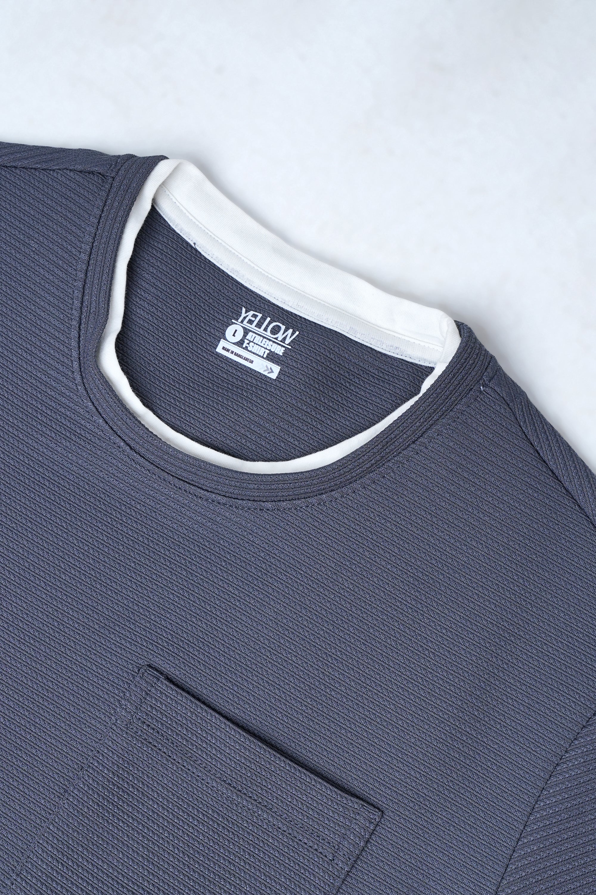 Relaxed Fit Jacquard T-Shirt - Athleisure - Image 6