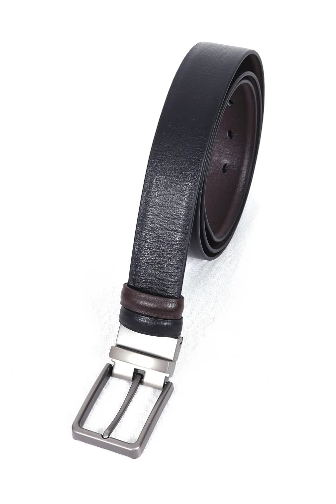 Men's Leather Stitch Belt - Classleek - Image 2