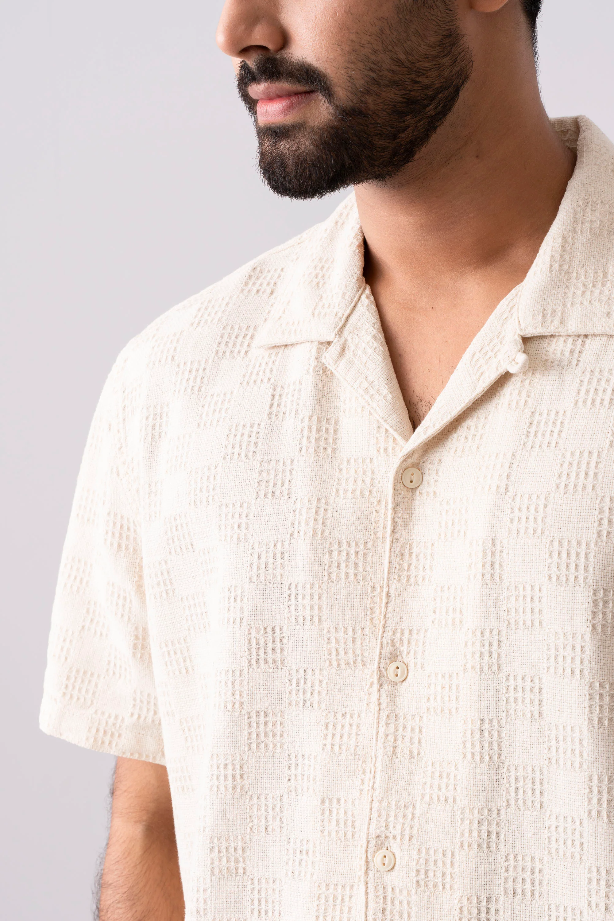 Boxy Fit Solid Casual Shirt - Image 5