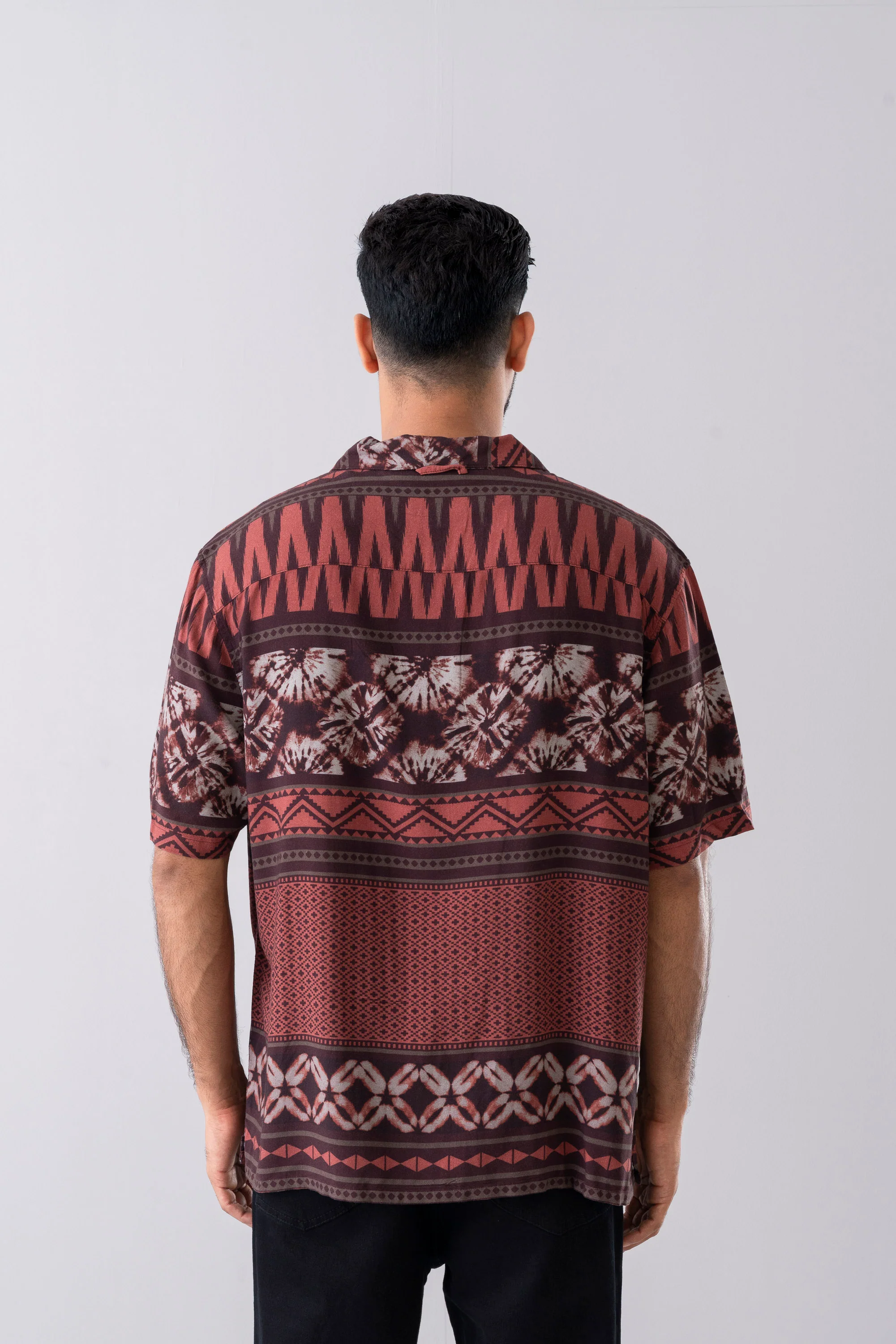 Boxy Fit Printed Casual Shirt - Image 4