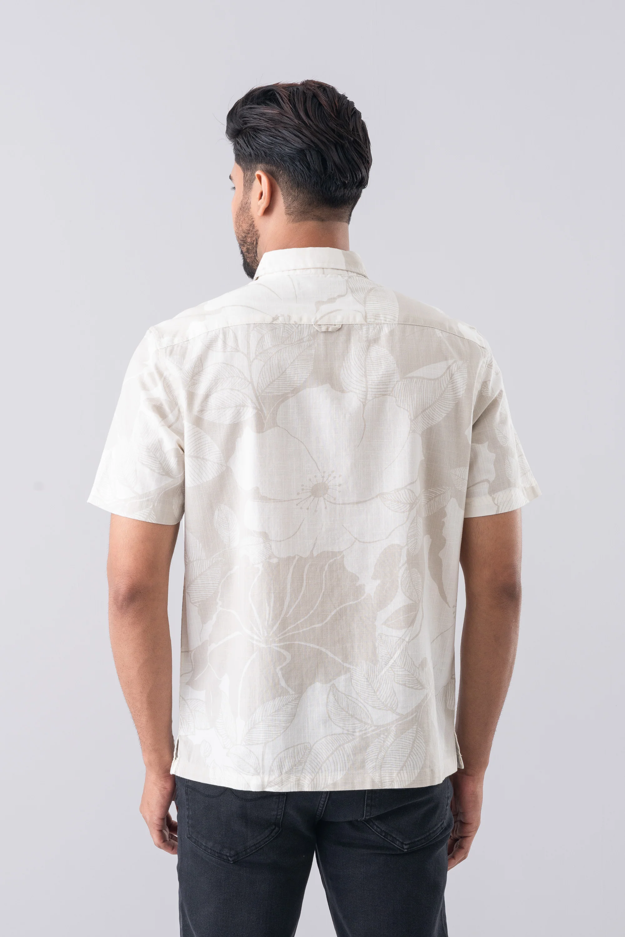 Regular Fit Printed Casual Shirt - Image 4