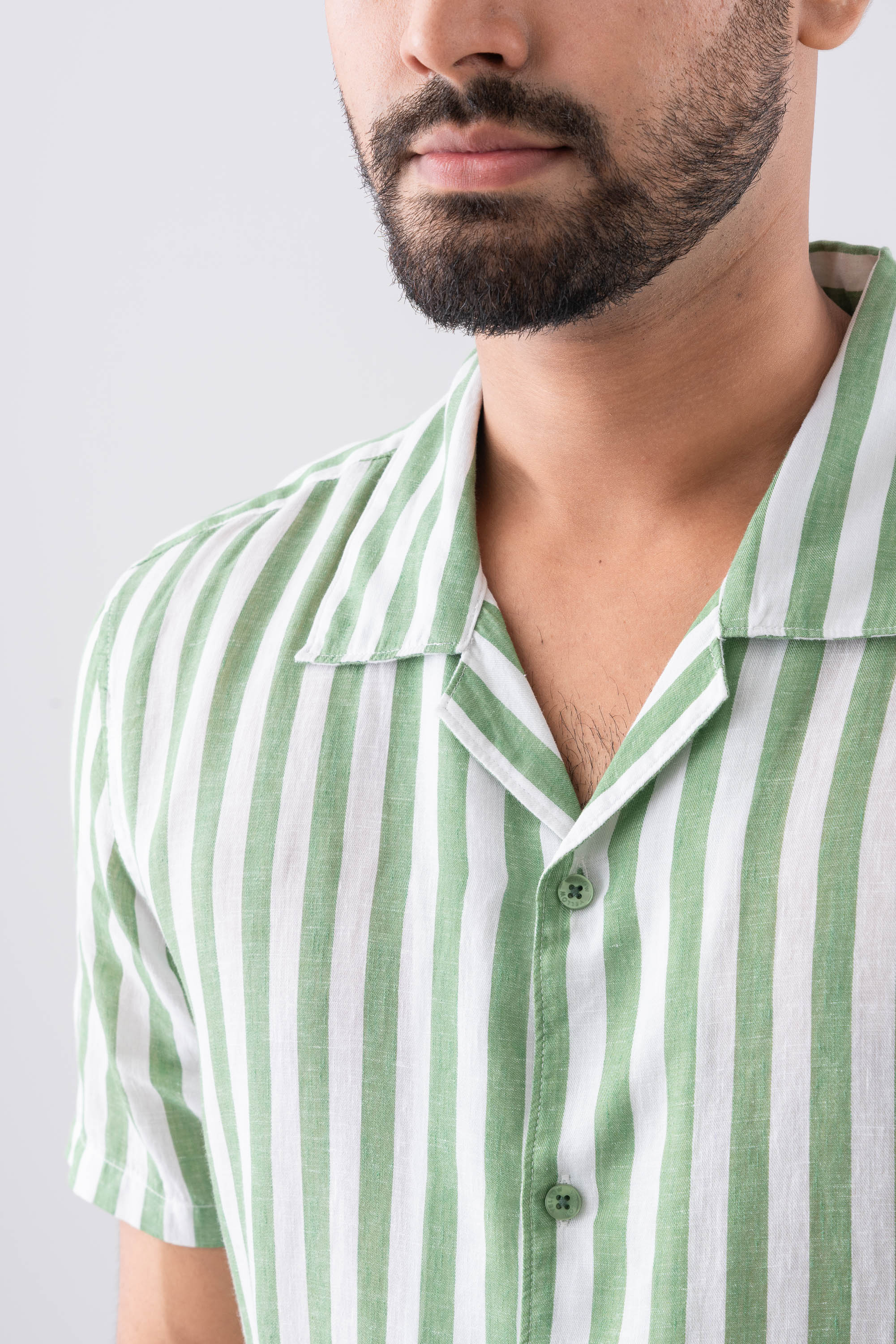 Regular Fit Striped Casual Shirt - Image 11