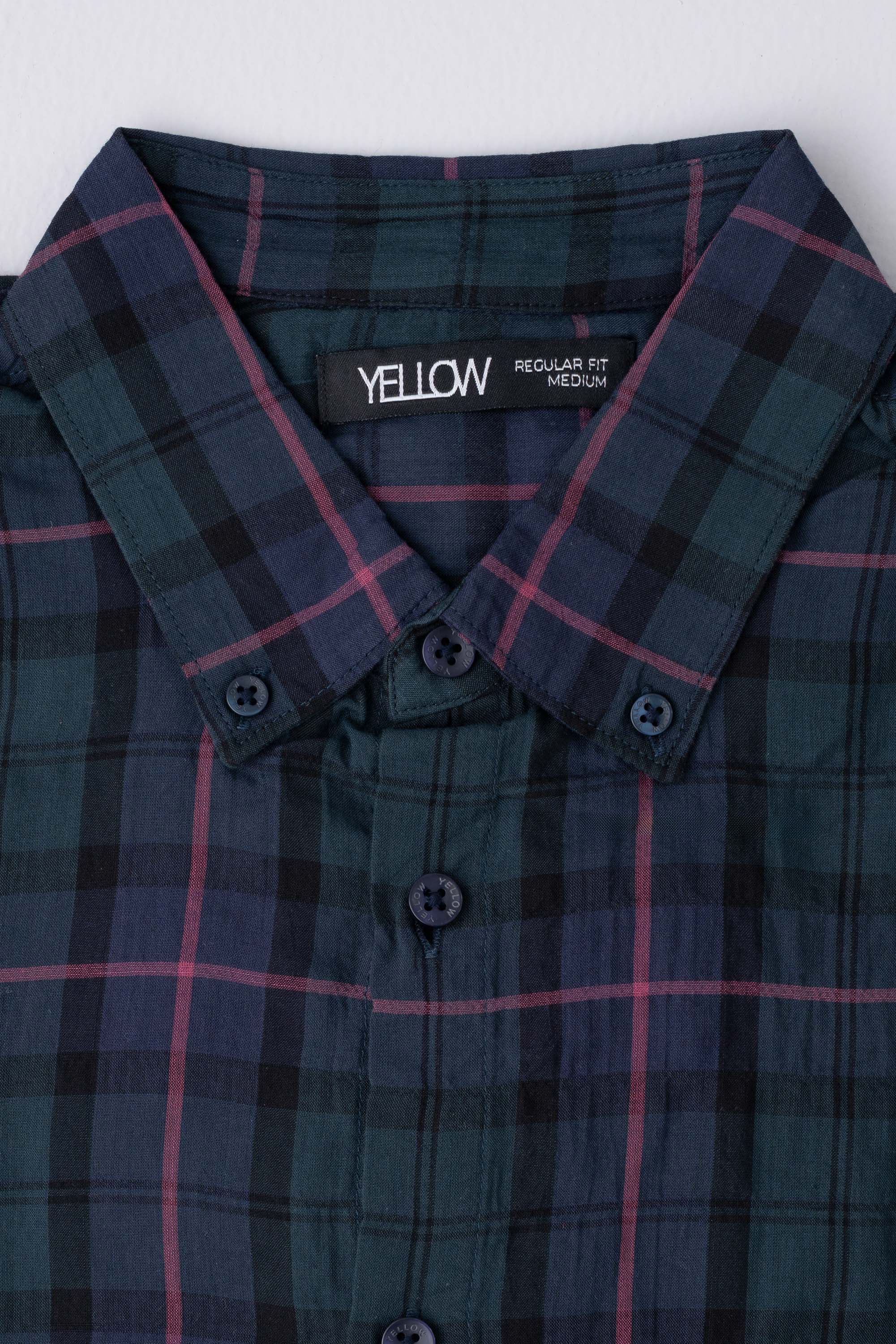Regular Fit Checkered Casual Shirt - Image 6