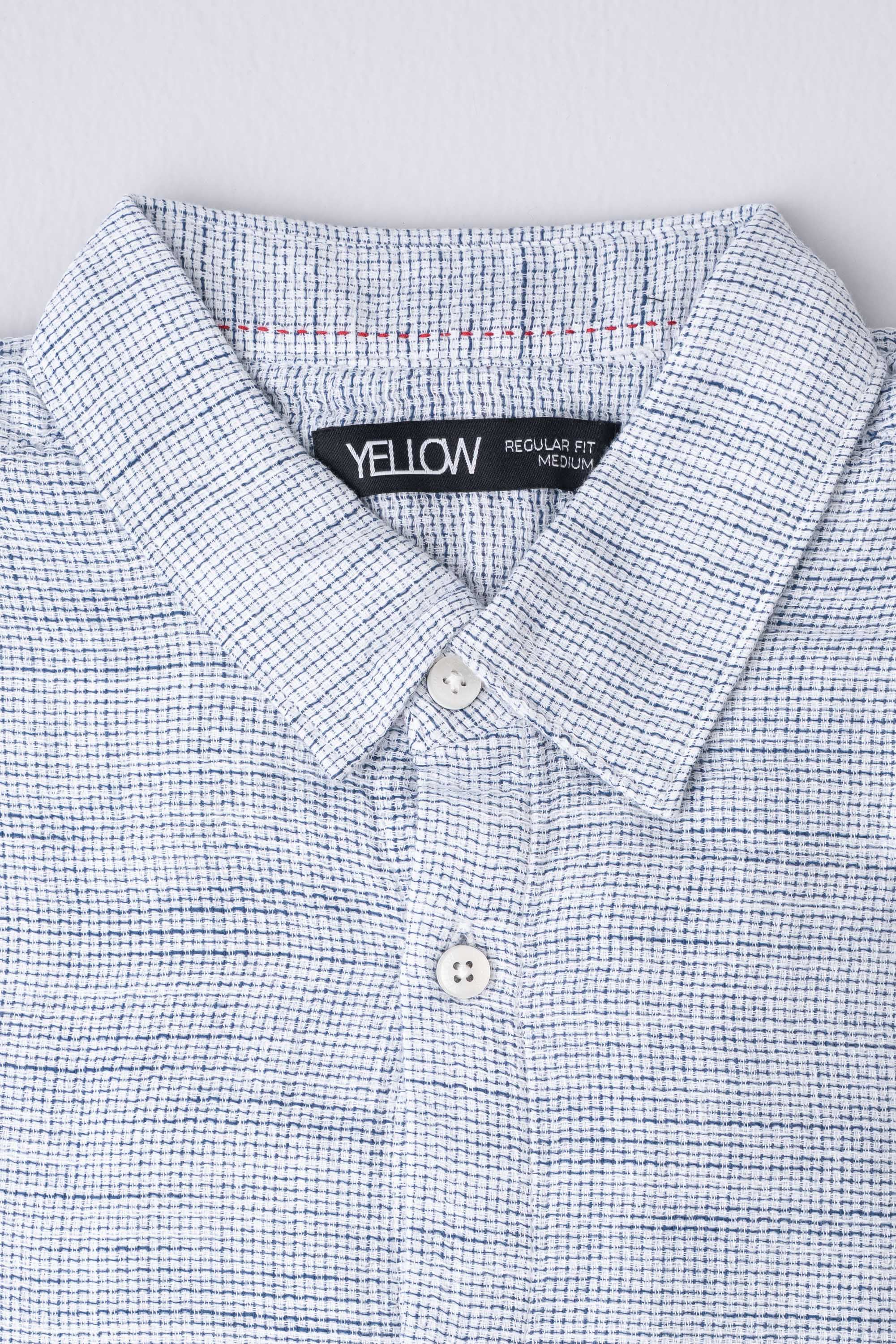 Regular Fit Textured Casual Shirt - Image 6