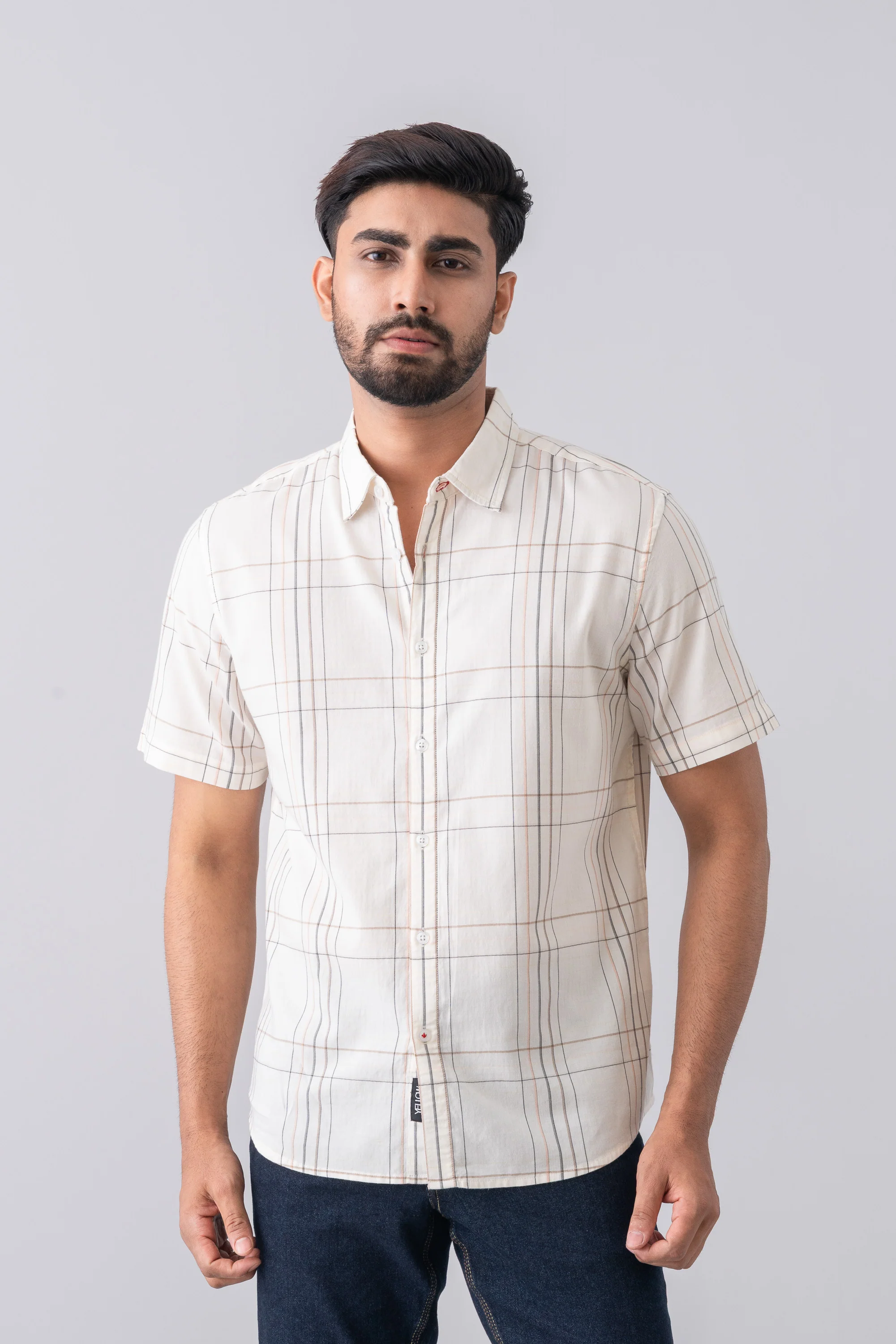 Regular Fit Checkered Casual Shirt - Image 2