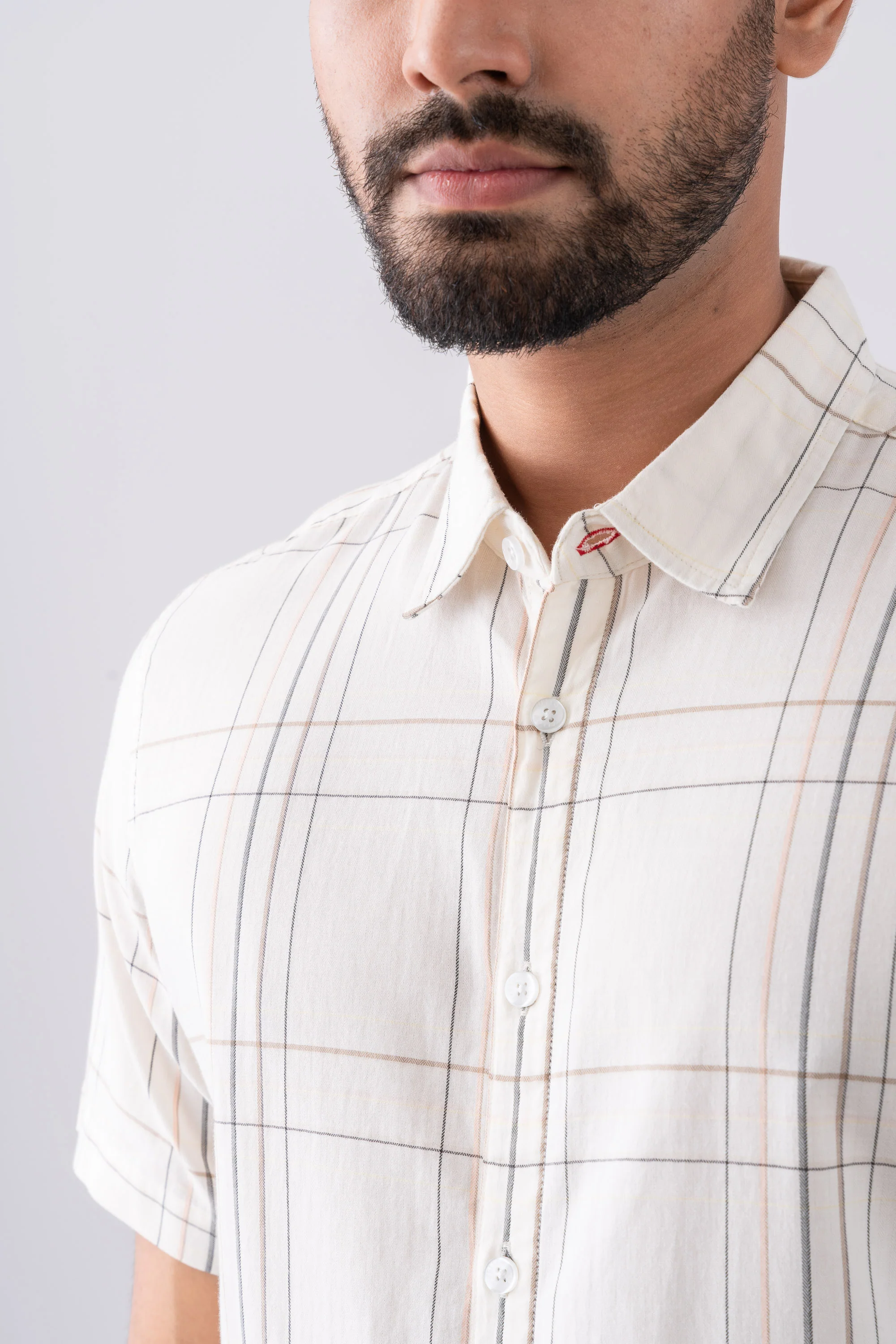 Regular Fit Checkered Casual Shirt - Image 5
