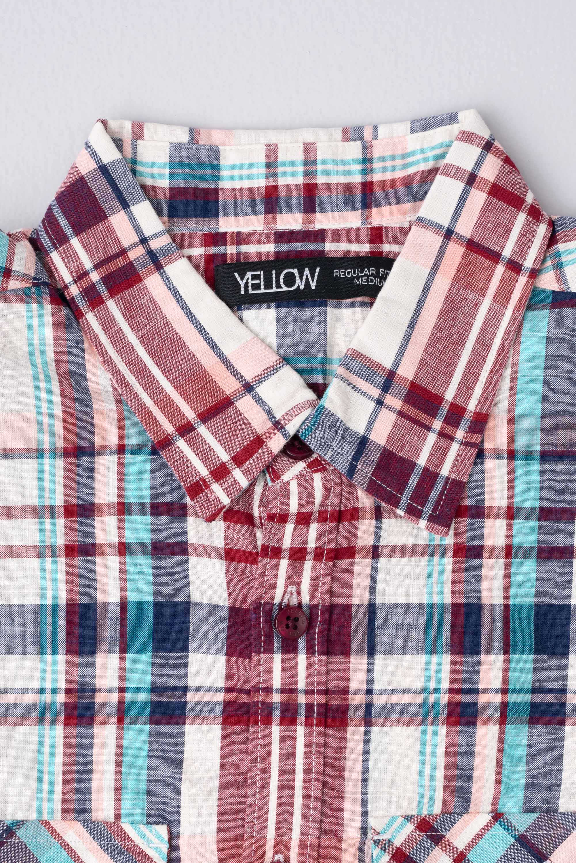 Regular Fit Checkered Casual Shirt - Image 6