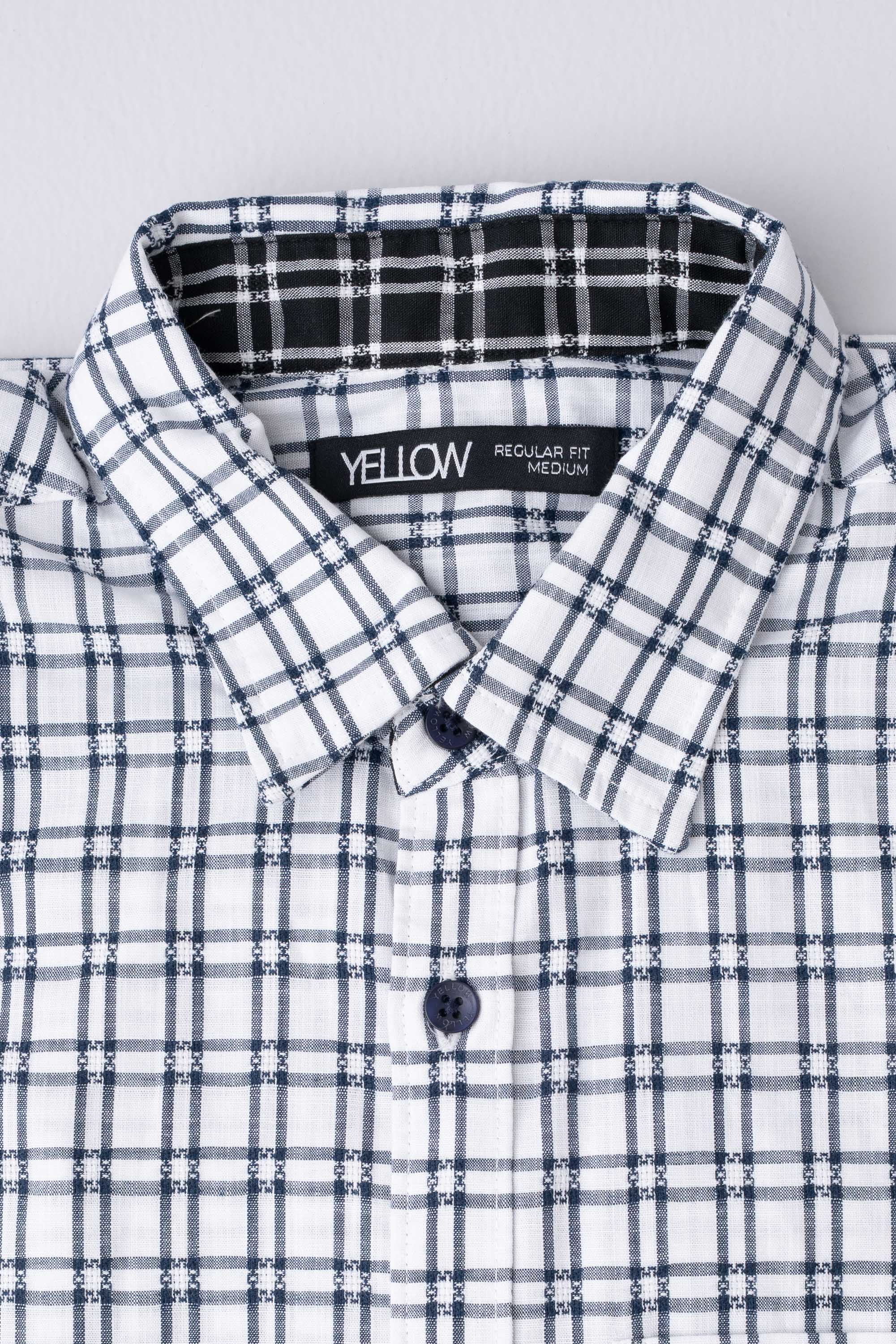 Regular Fit Checkered Casual Shirt - Image 6