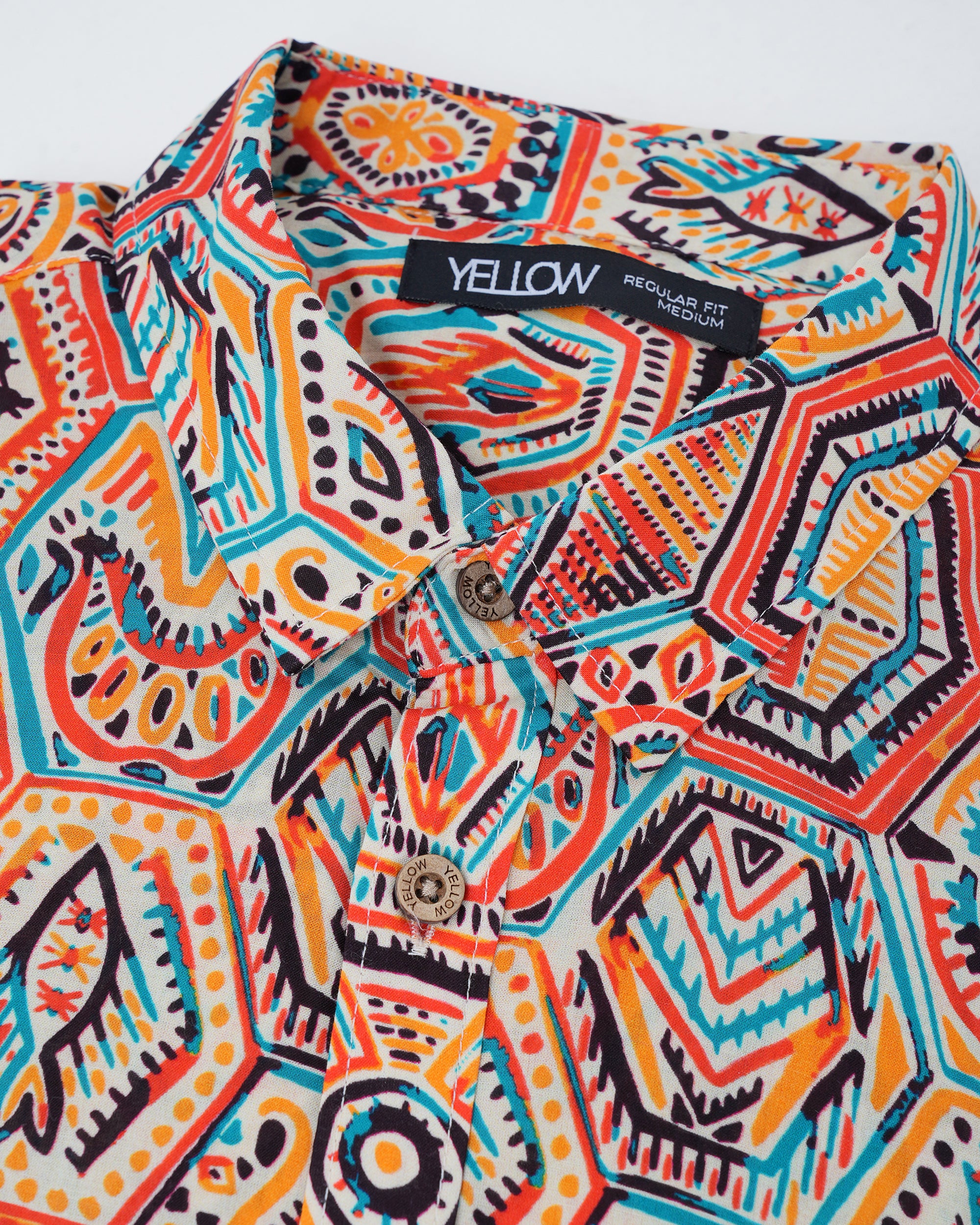 Regular Fit Printed Casual Shirt - Image 5