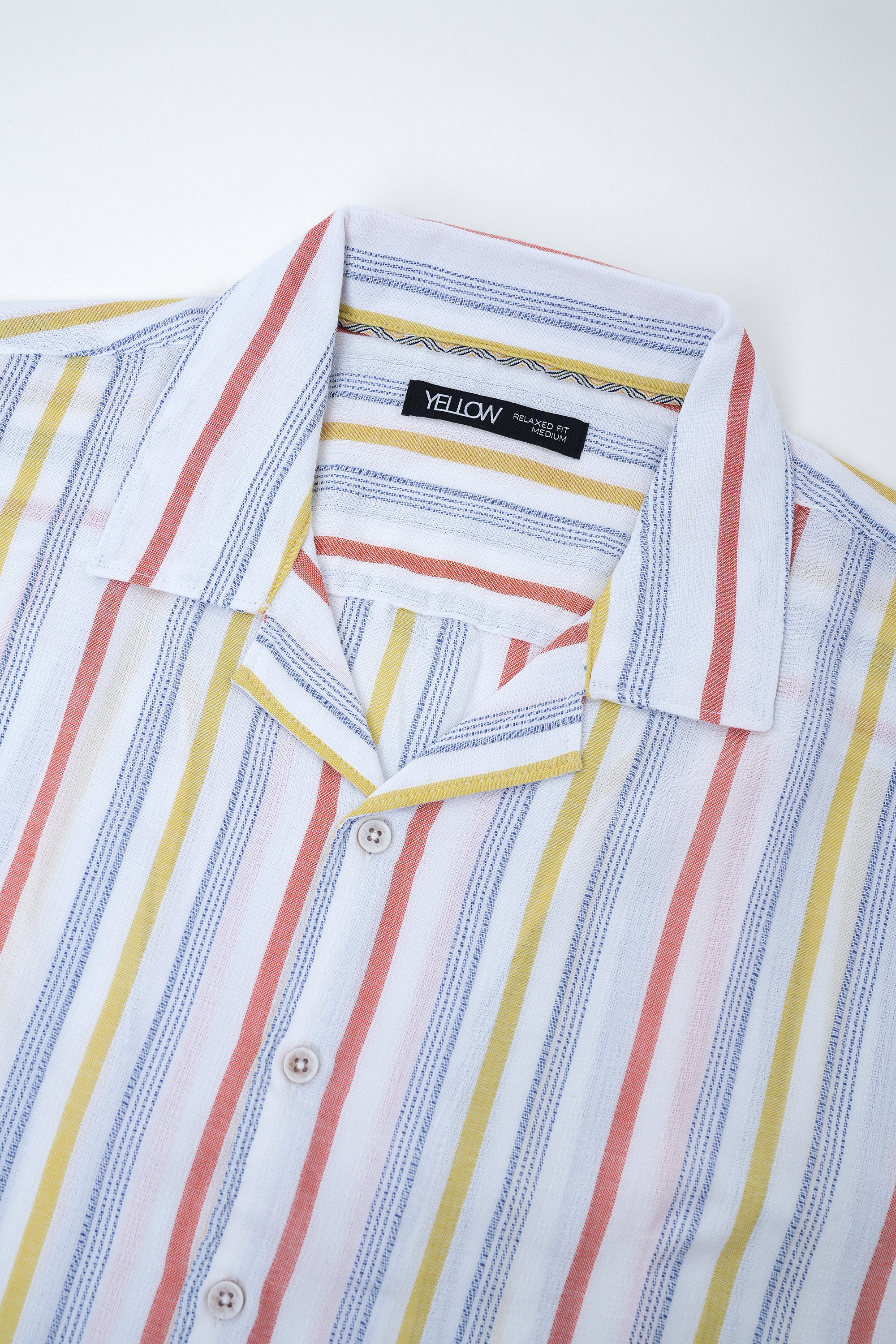Relaxed Fit Striped Casual Shirt - Image 6