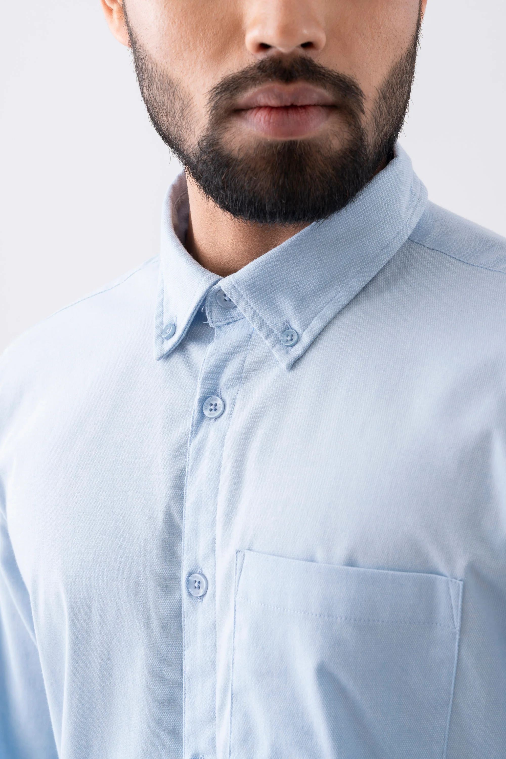 Regular Fit Solid Casual Shirt - Image 5