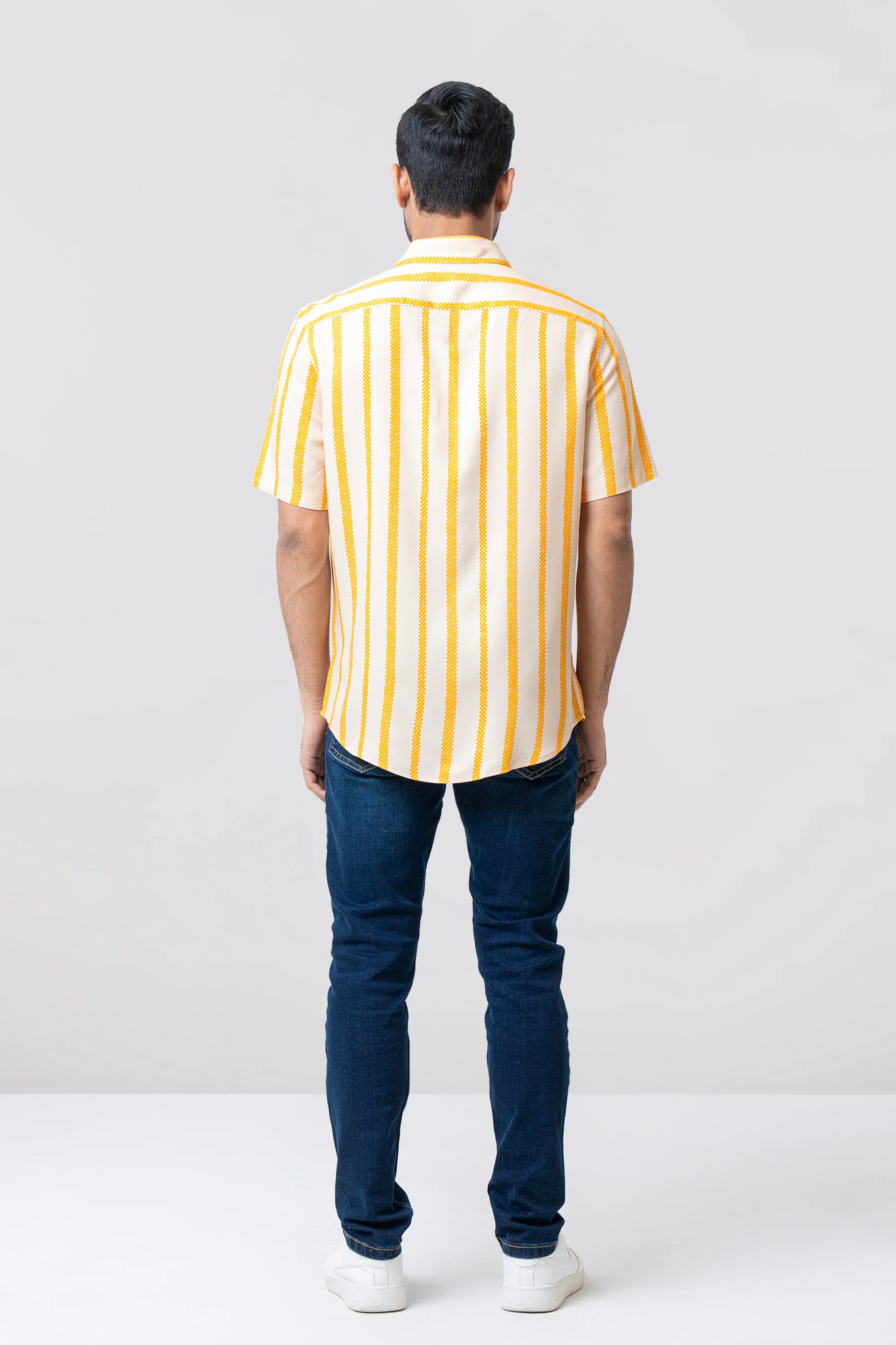 Regular Fit Striped Casual Shirt - Image 5