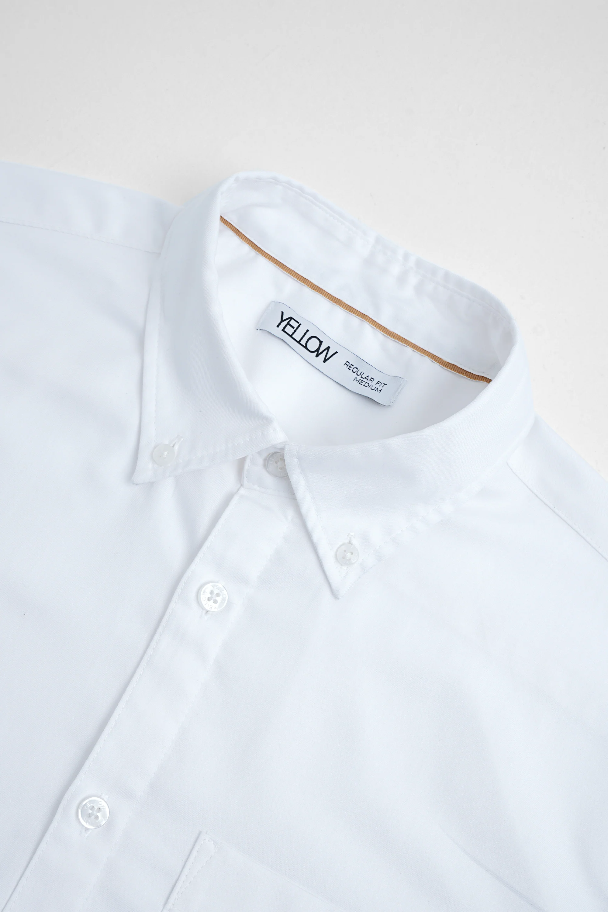 Regular Fit Solid Casual Shirt - Image 5
