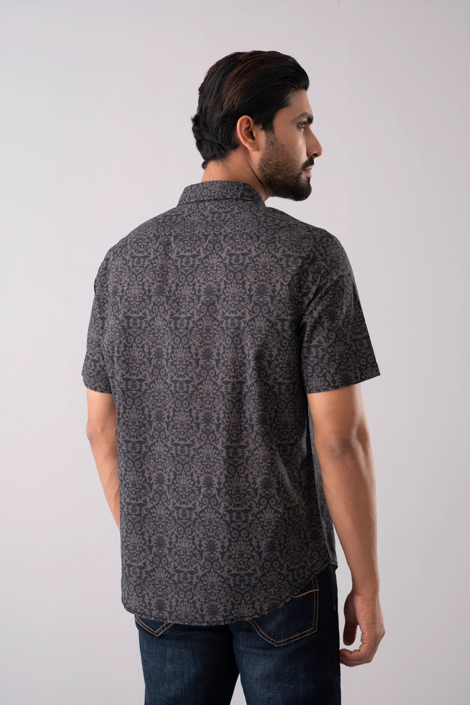 Regular Fit Printed Casual Shirt - Star Wars - Image 4