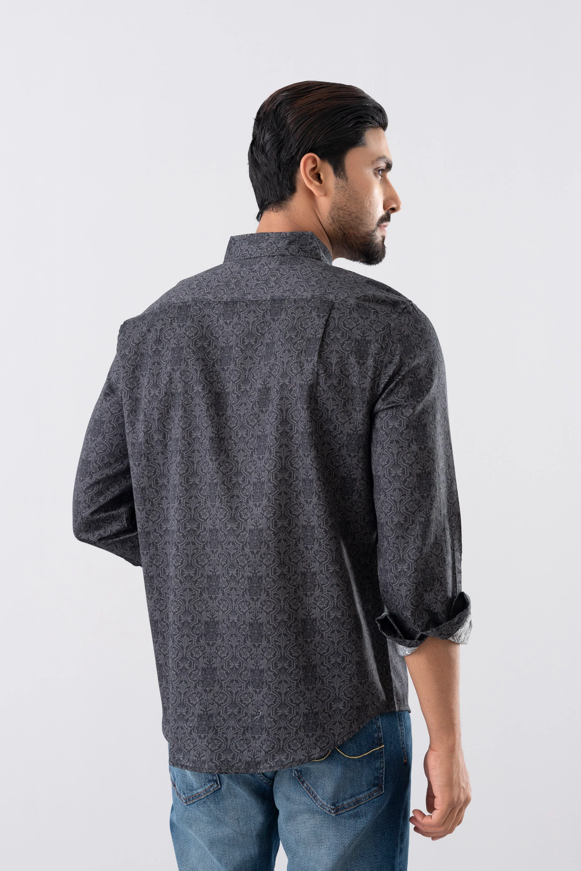 Regular Fit Printed Casual Shirt - Image 4