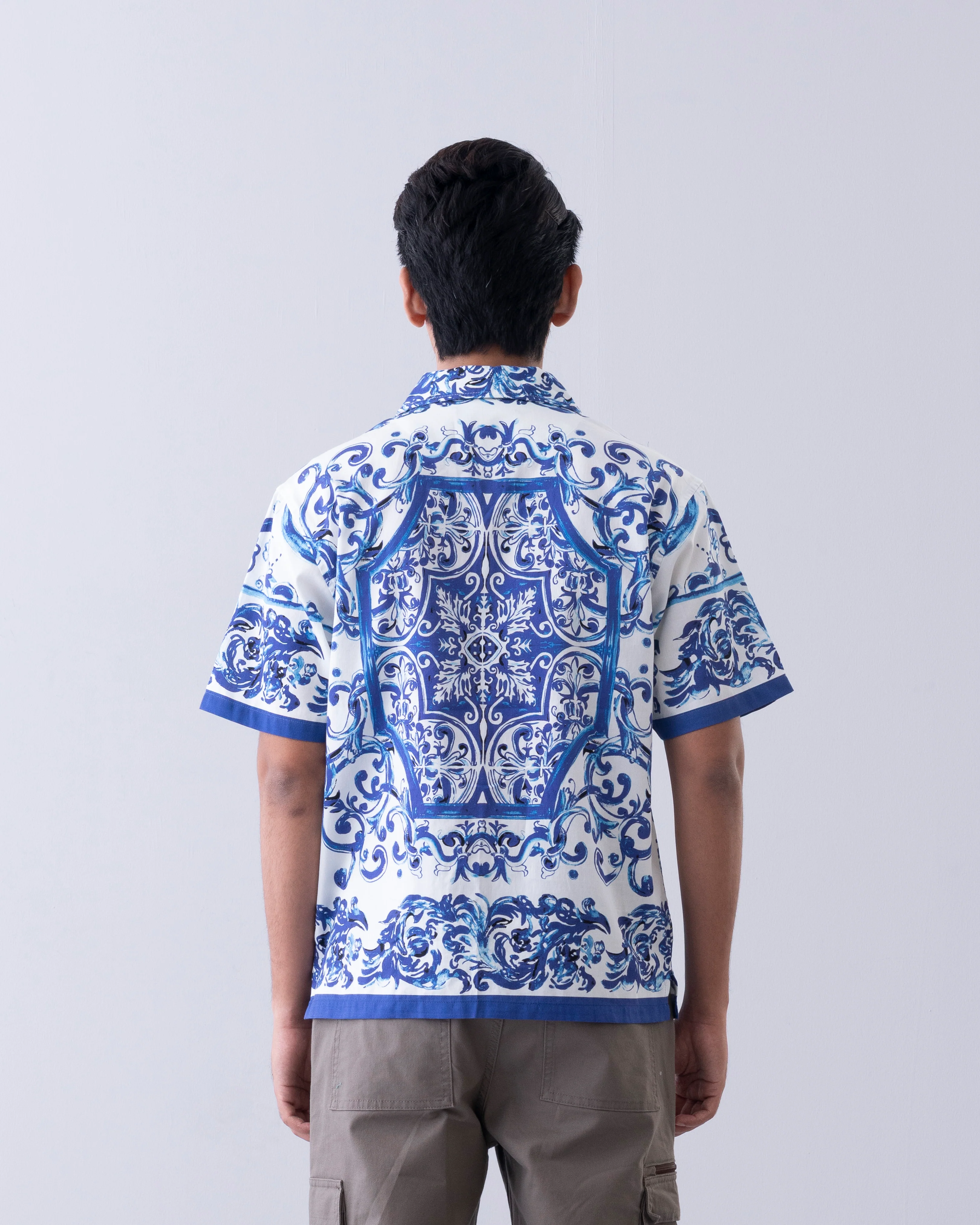 Relaxed Fit Floral Printed Casual Shirt - Image 11