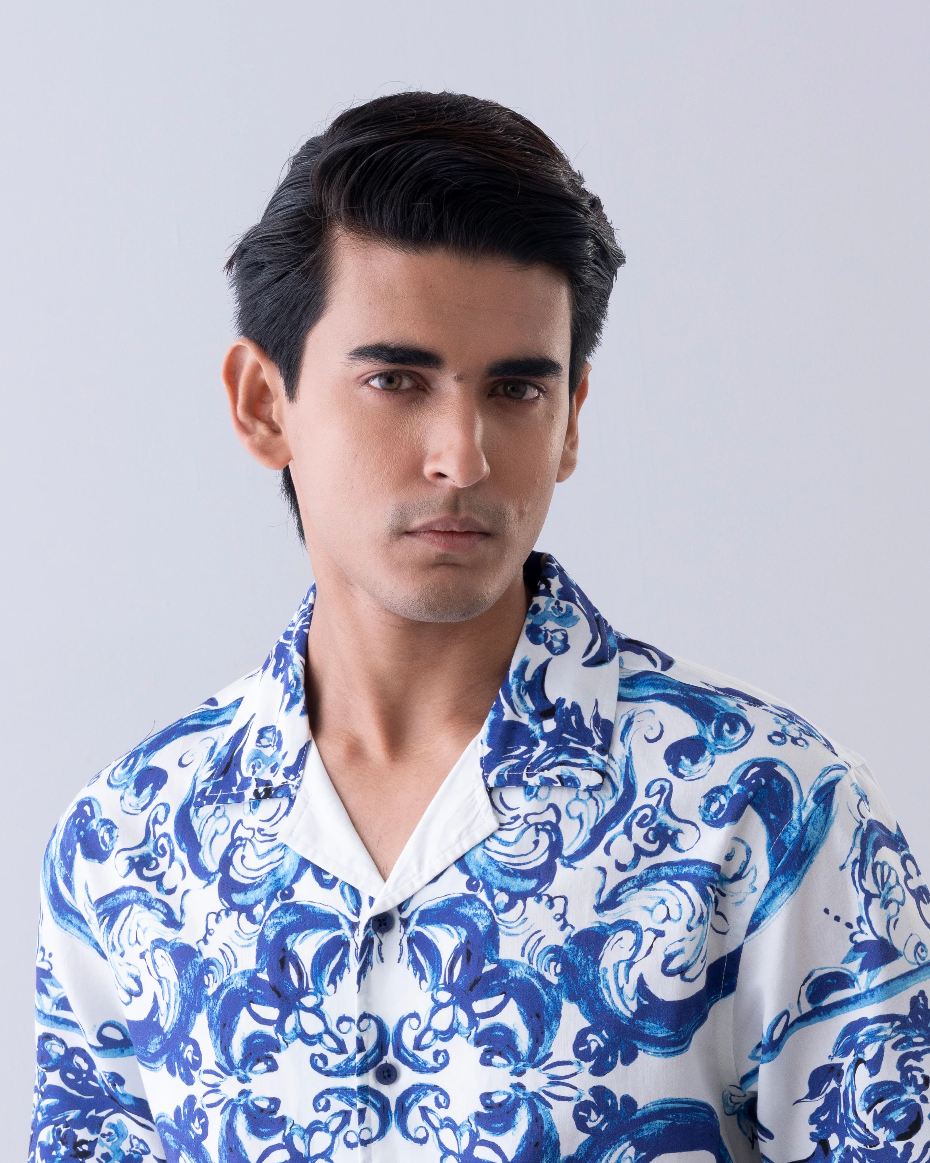 Relaxed Fit Floral Printed Casual Shirt - Image 12