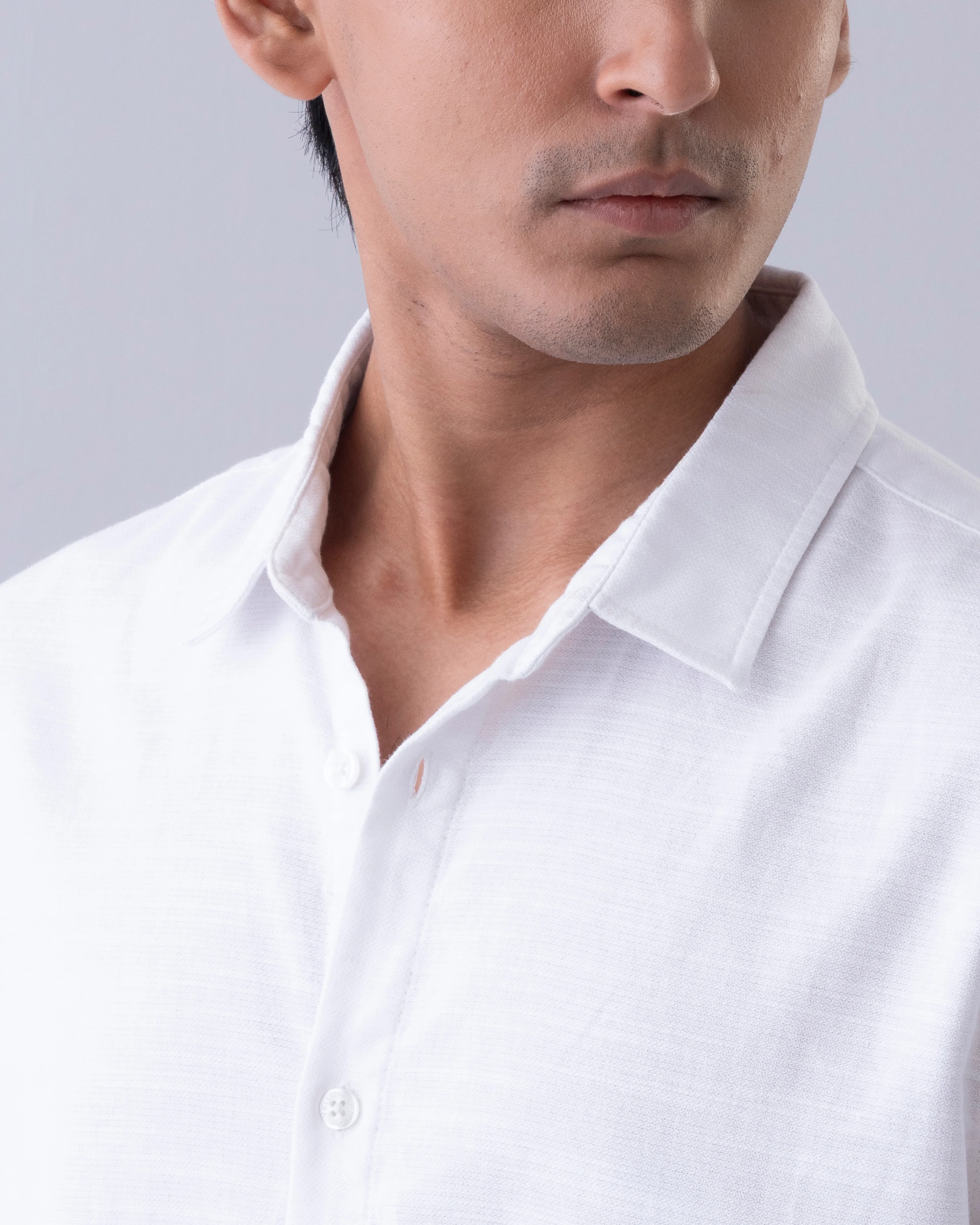 Regular Fit Solid Casual shirt - Image 6